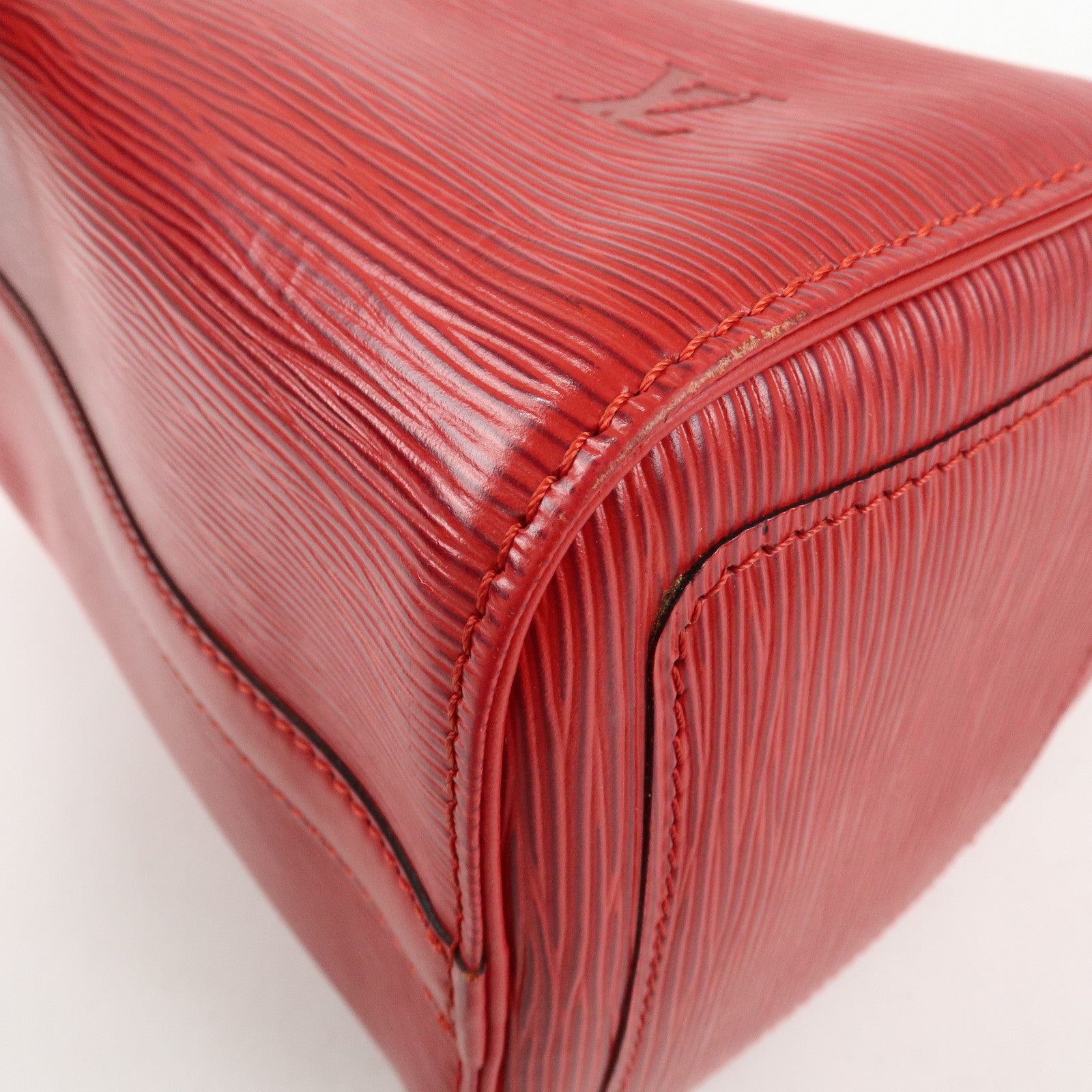 Louis Vuitton Epi Speedy 25 Hand Bag Castilian Red M43017 Used