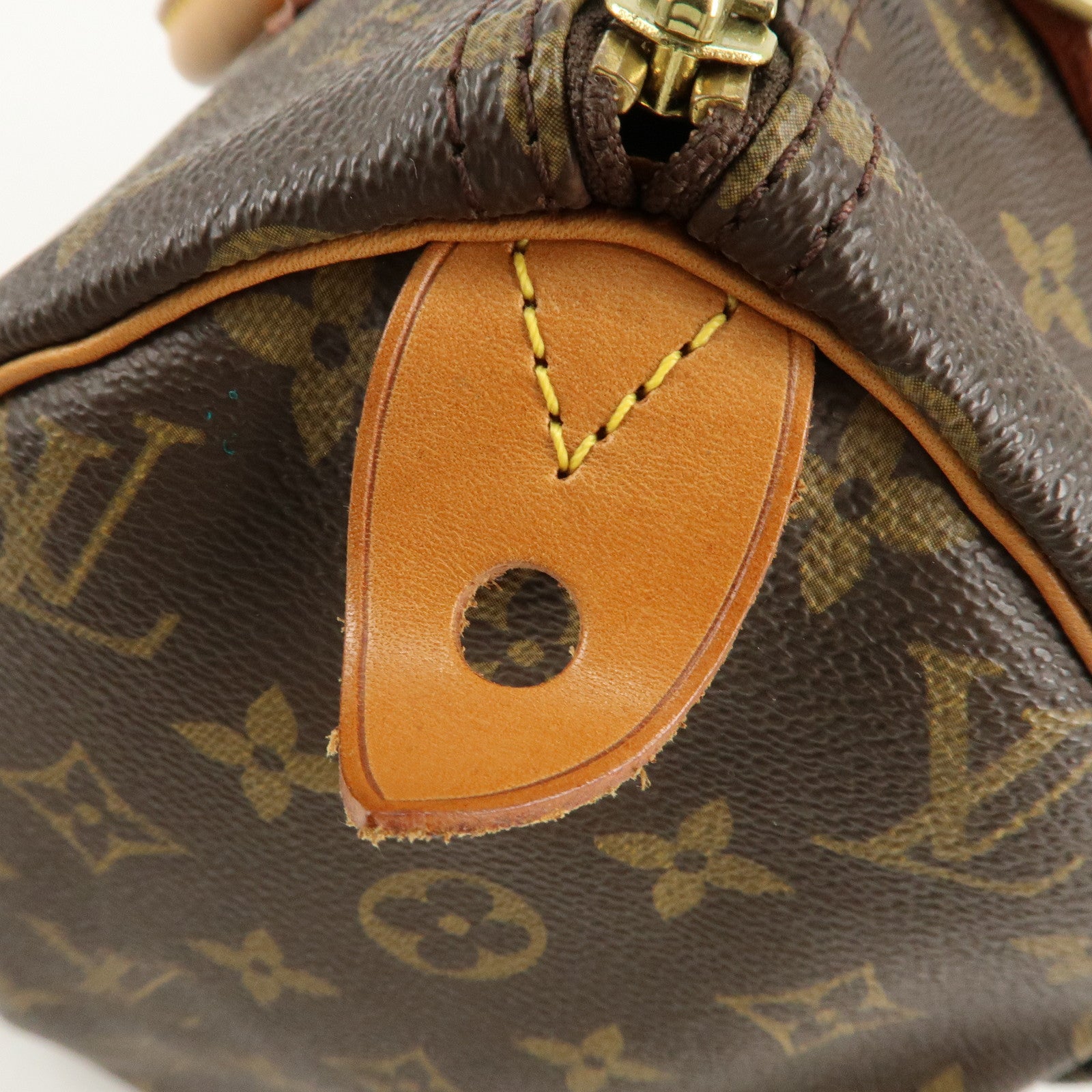 Louis Vuitton Monogram Speedy 30 Hand Bag Boston Bag M41526 Used