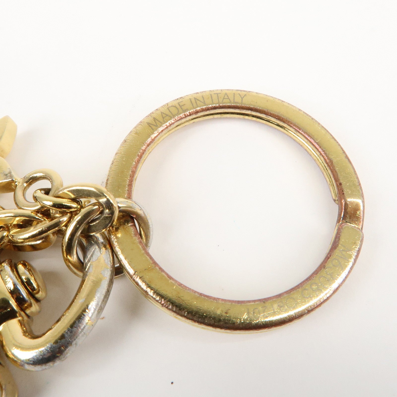 Louis Vuitton Blooming Flower BB Bag Charm Key Chain Pink M63085 Used