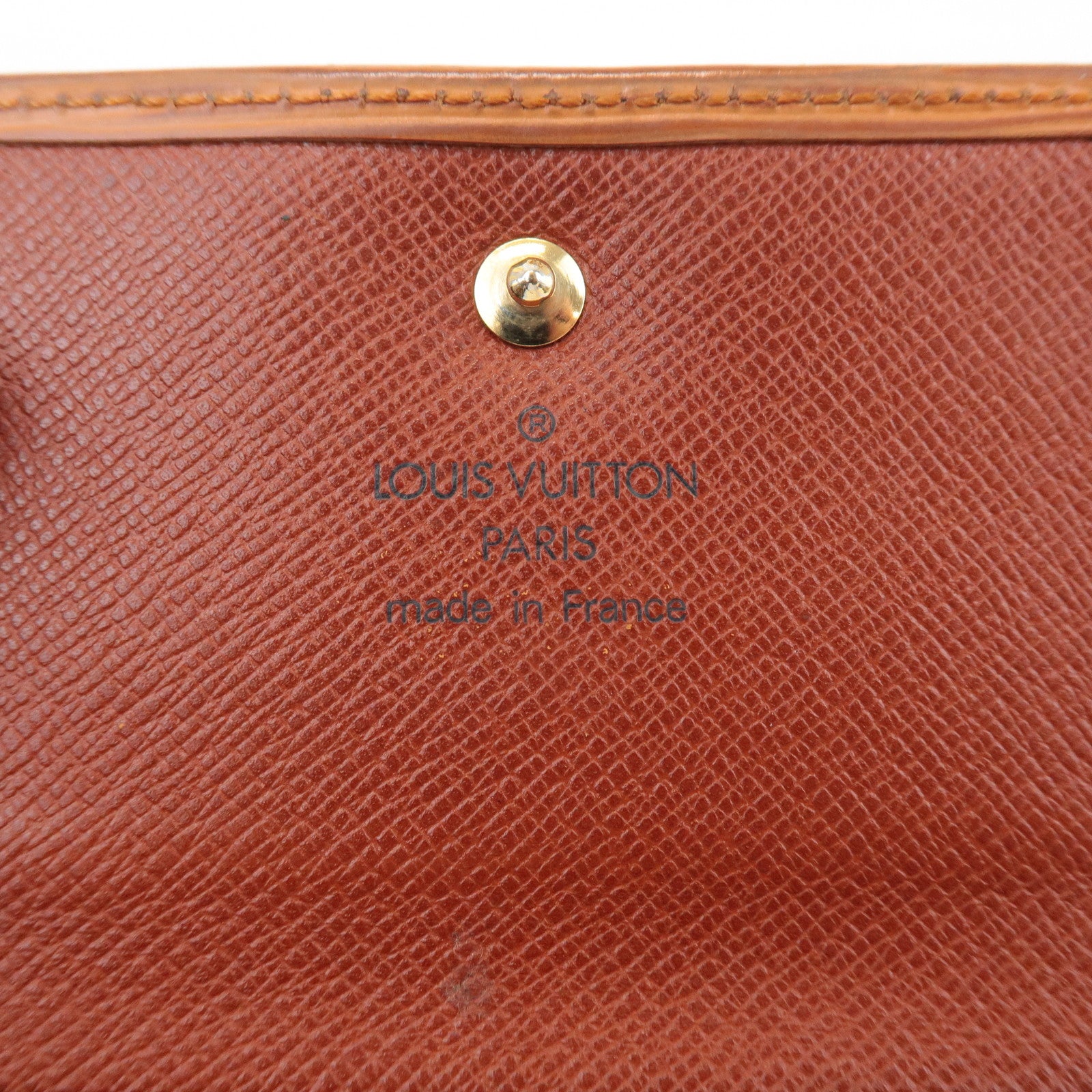 Louis Vuitton Set of 2 Epi Wallet Noir Kenya Brown M63642 M63483 Used