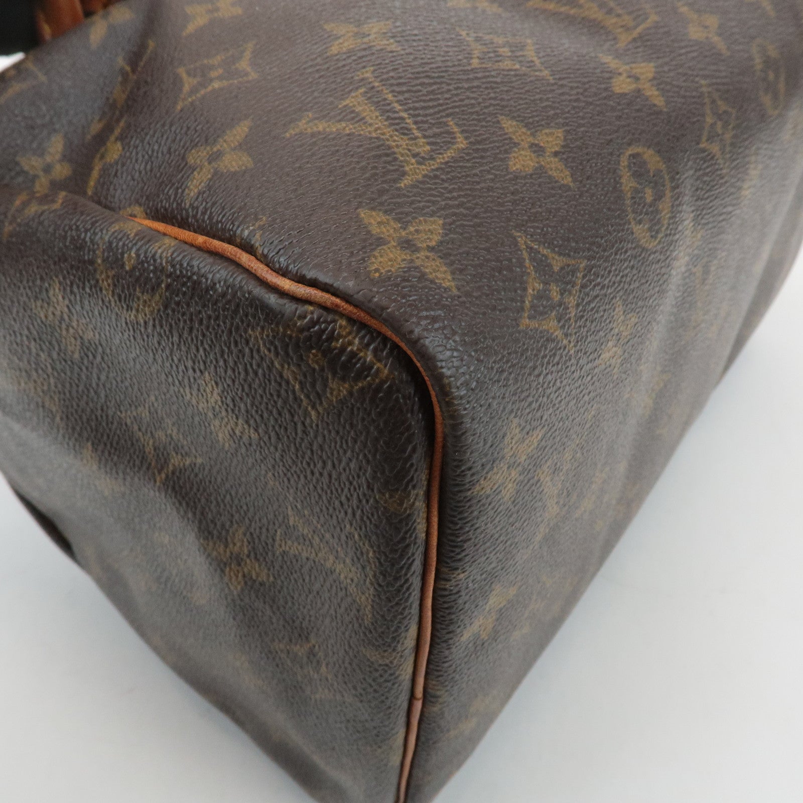 Louis Vuitton Monogram Speedy 30 Hand Bag Boston Bag M41526 Used