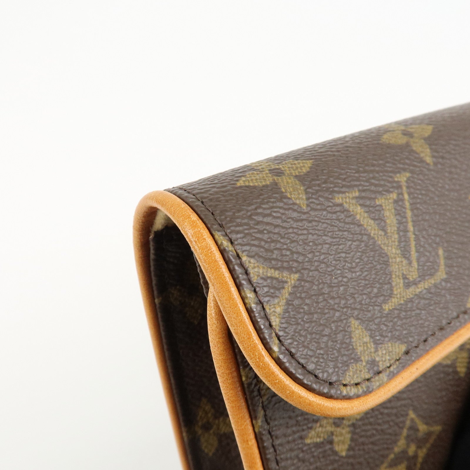 Louis Vuitton Monogram Pochette Florentine Waist Bag Belt M M51855 Used