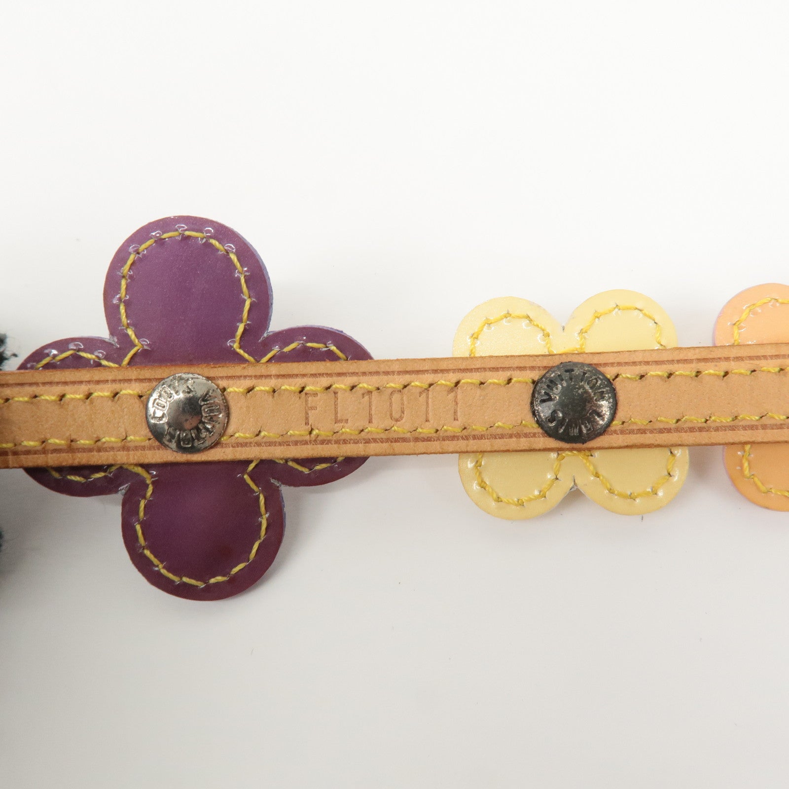 Louis Vuitton Monogram Vernis Flower Lexington Bracelet M92252 Used