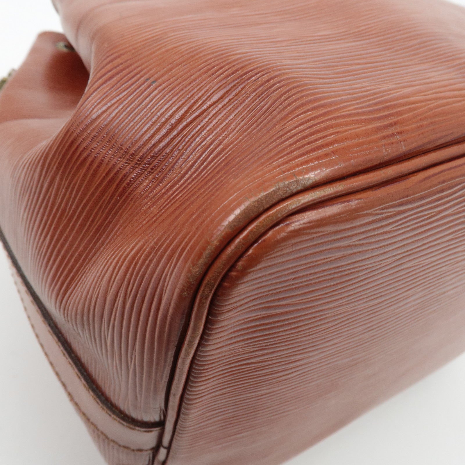 Louis Vuitton Epi Petit Noe Shoulder Bag Kenya Brown M44103 Used