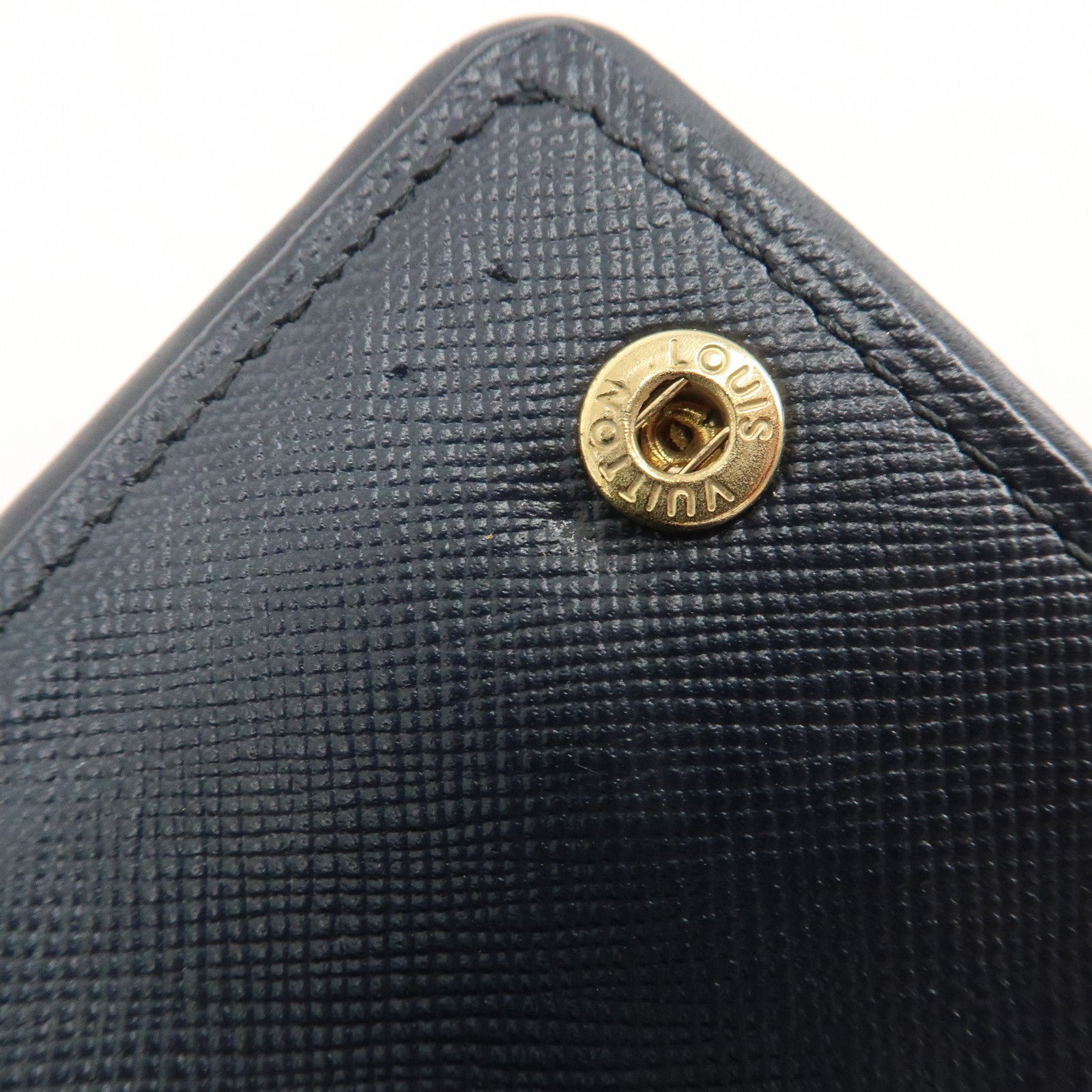 Louis Vuitton Monogram Mini Lin Porte Billet Carte Credit Monnaie Used