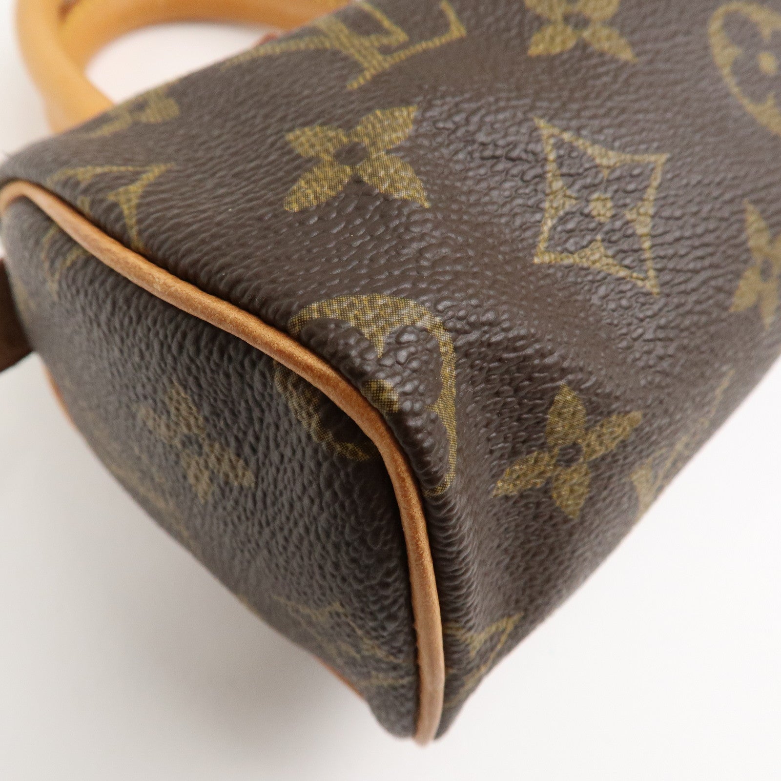 Louis Vuitton Monogram Mini Speedy & Strap M41534 J00145 Used