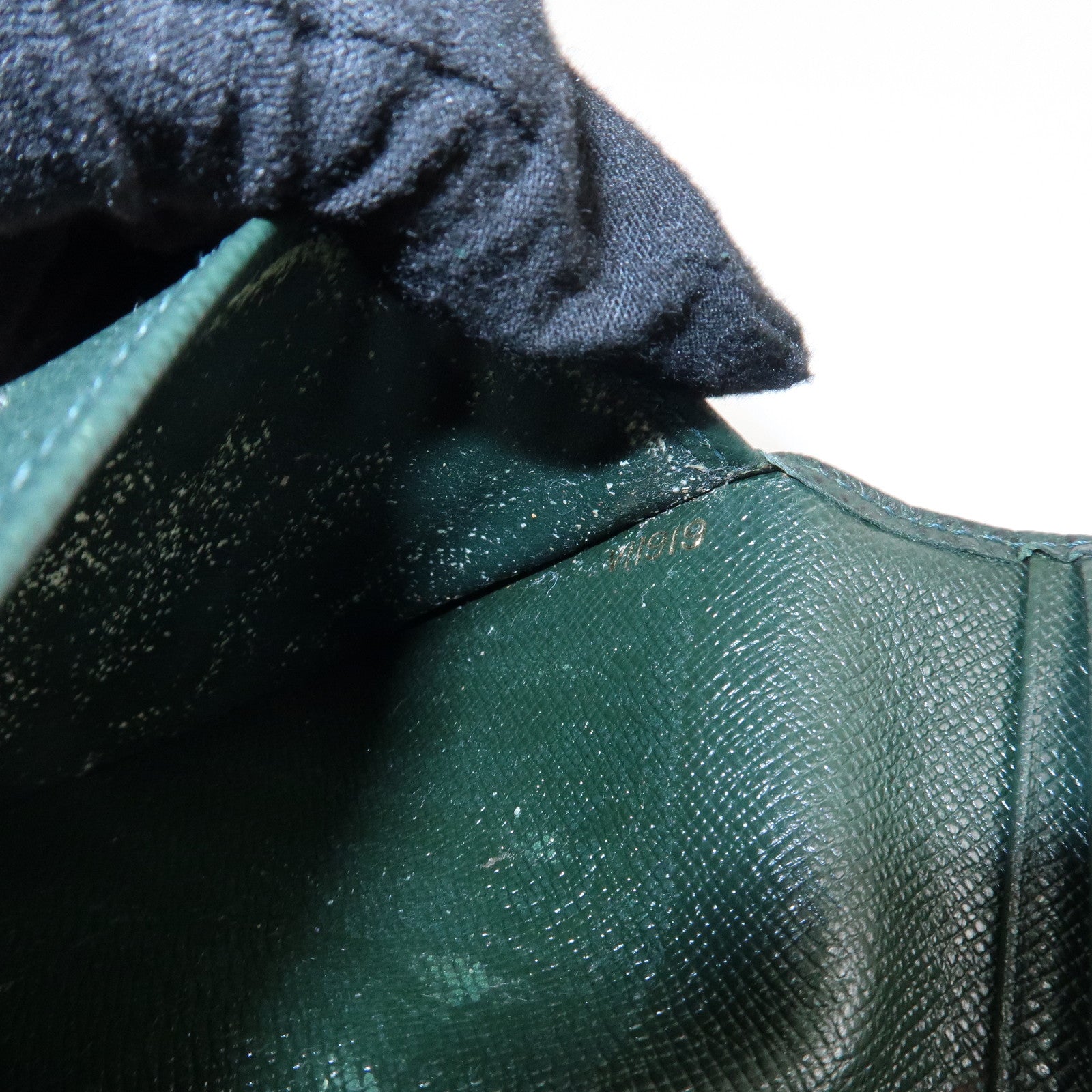 Louis Vuitton Taiga Set of 2 Wallet Epicea M30394 M30454 Used