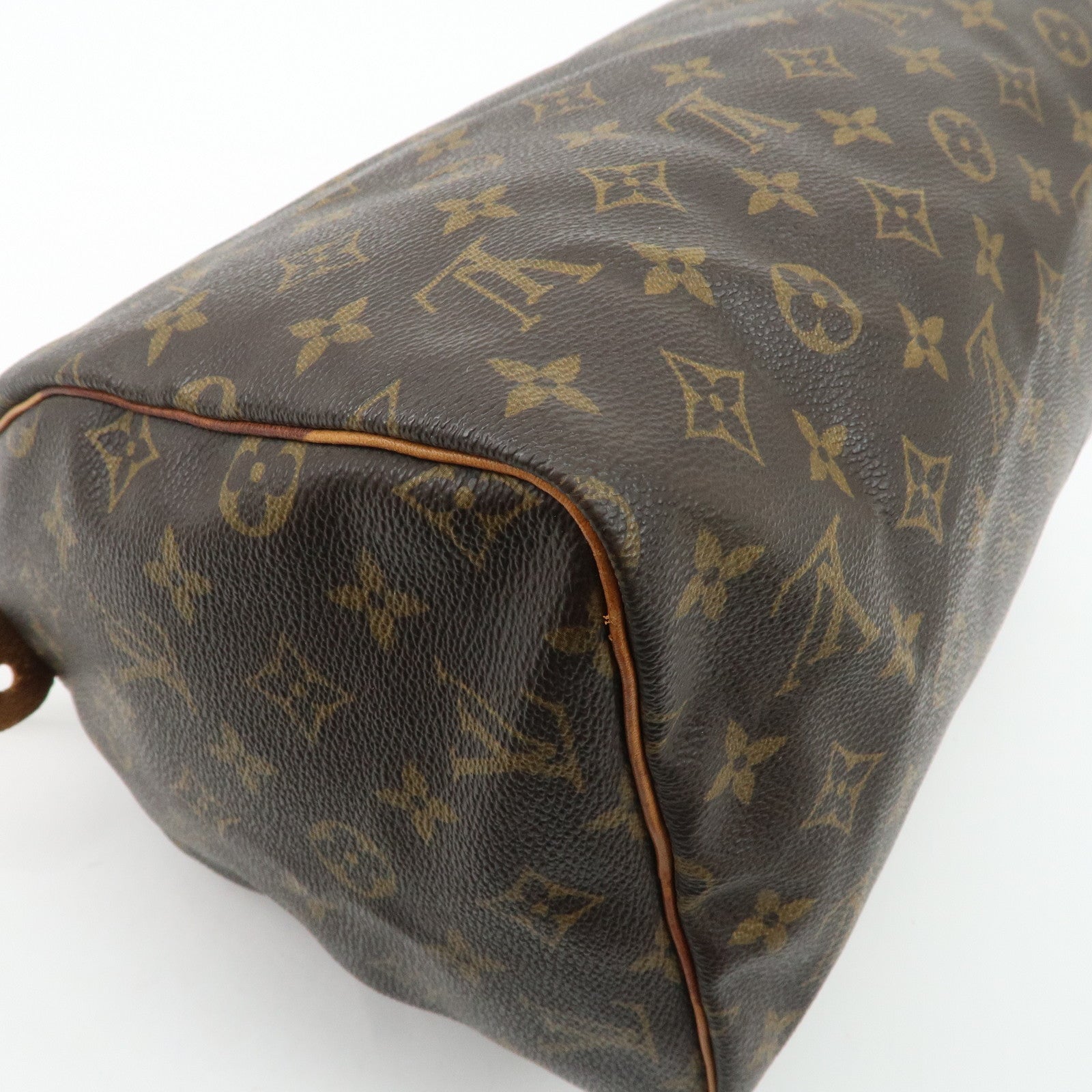 Louis Vuitton Monogram Speedy 30 Hand Bag Boston Bag M41526 Used