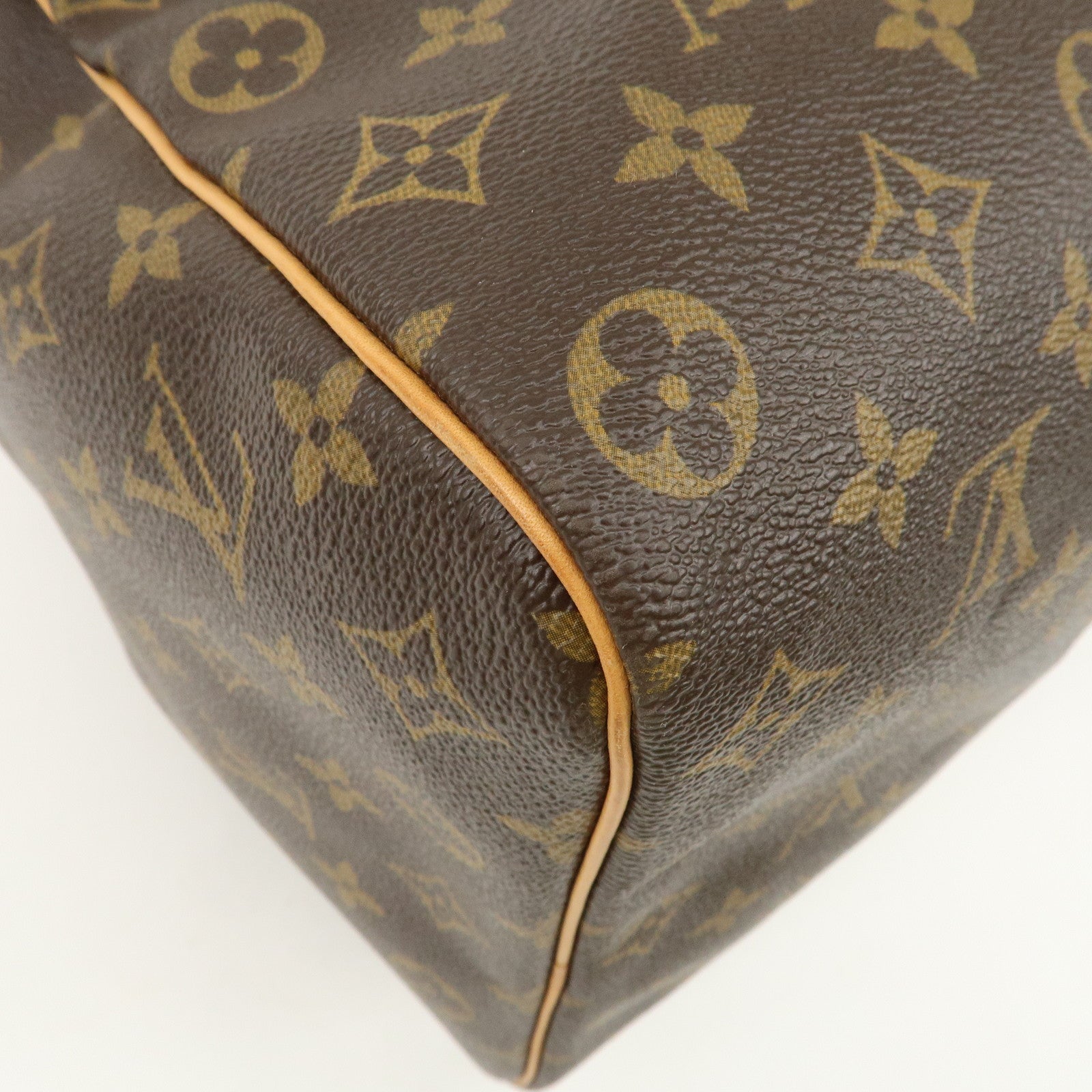 Louis Vuitton Monogram Keep All 50 Boston Bag Brown M41426 Used