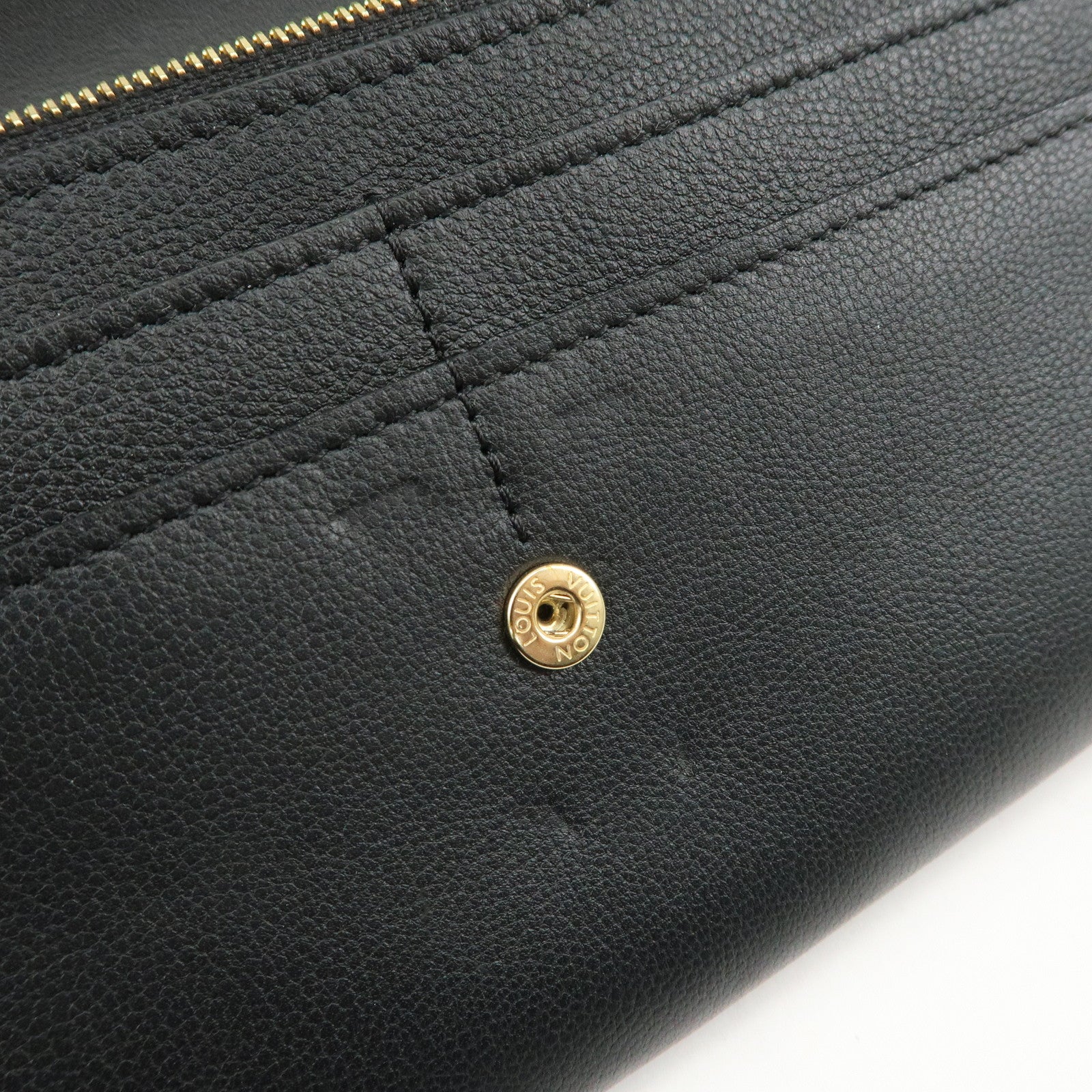 Louis Vuitton Monogram Portefeuille Very Wallet Noir M62059 Used