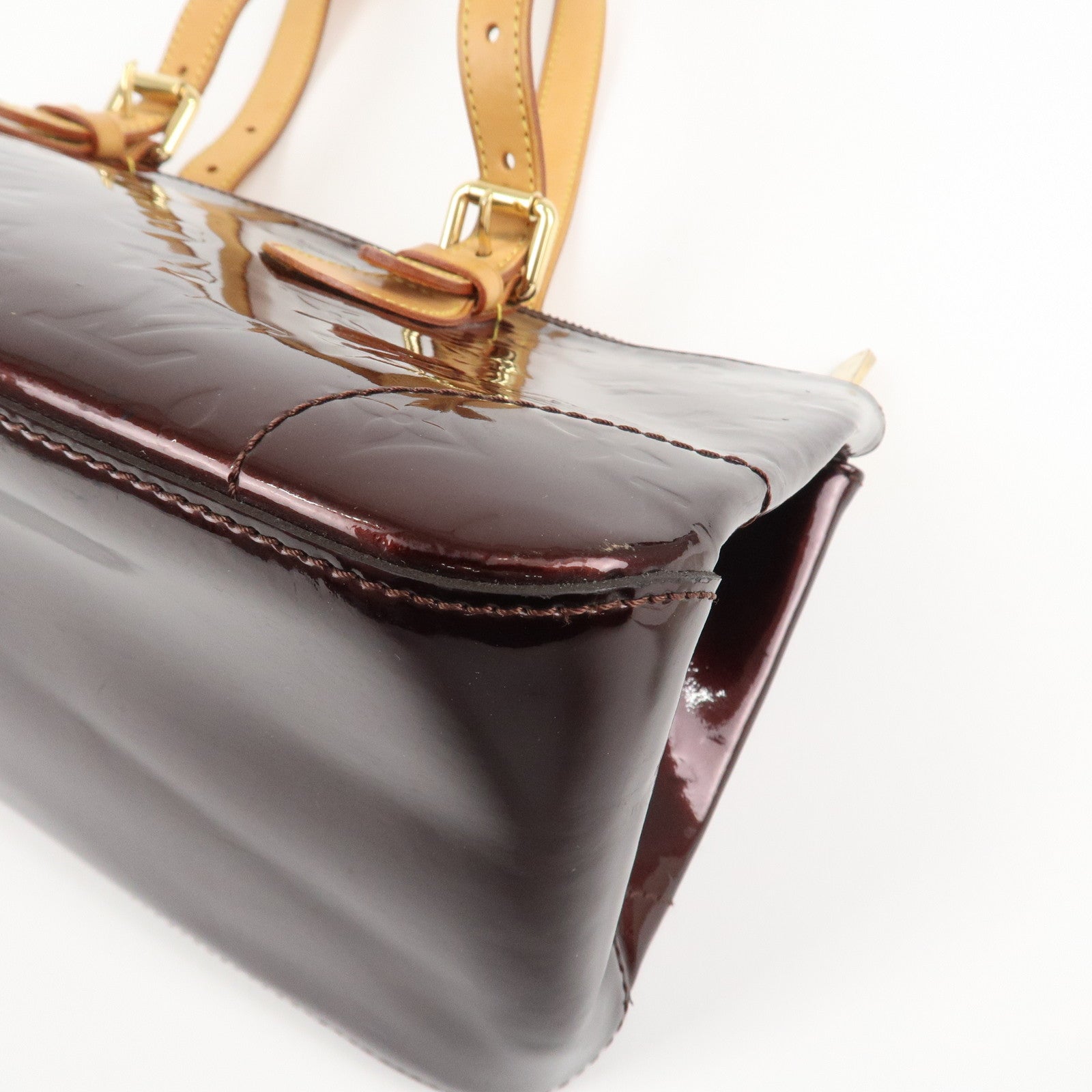 Louis Vuitton Monogram Vernis Rosewood Avenue Hand Bag M93510 Used