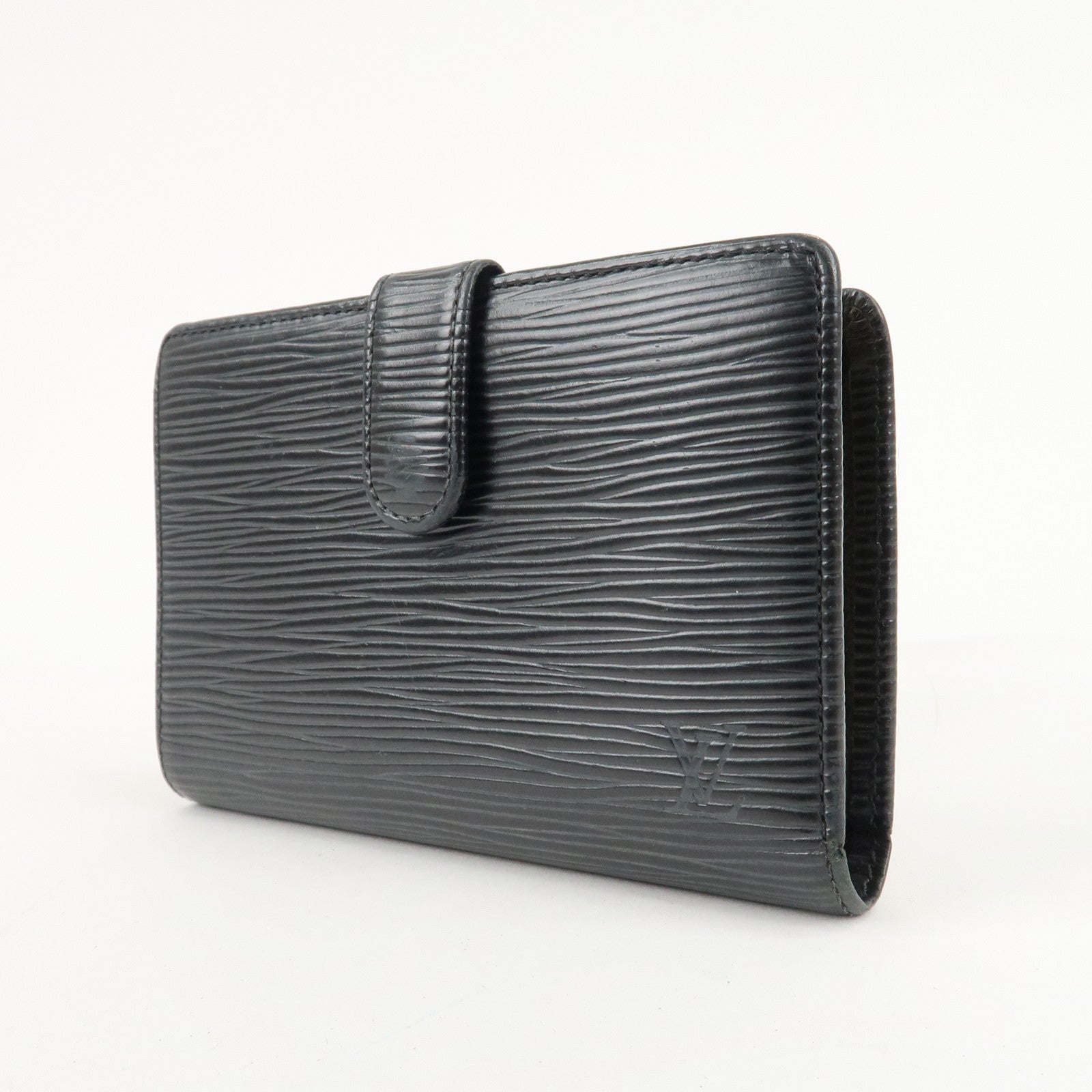 Louis Vuitton Epi Set of 2 Bi-fold Wallet Noir M63642 M63552 Used