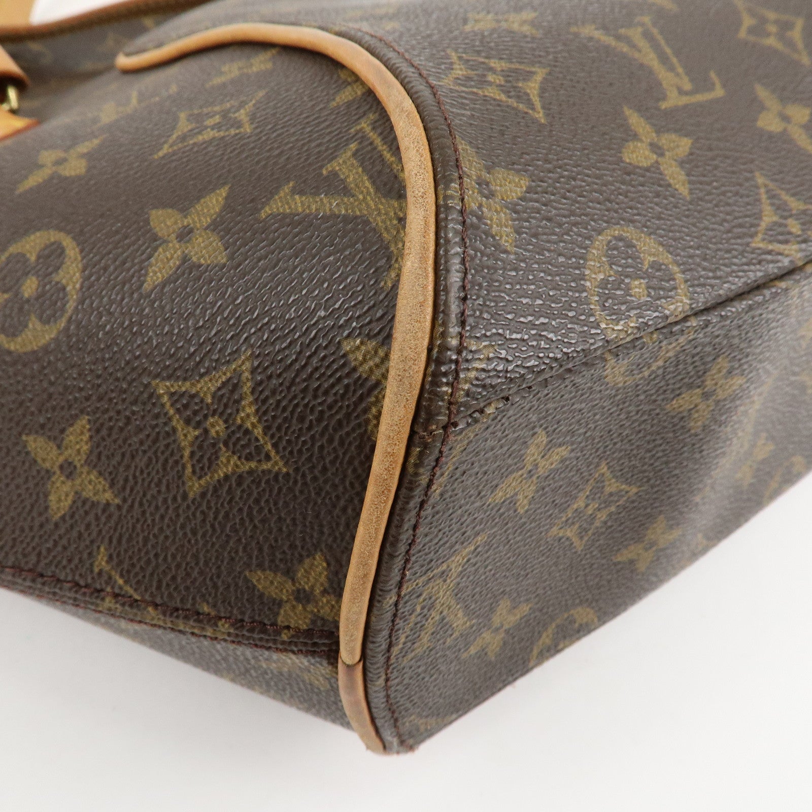 Louis Vuitton Monogram Ellipse Shopping Shoulder Bag Brown M51128 Used