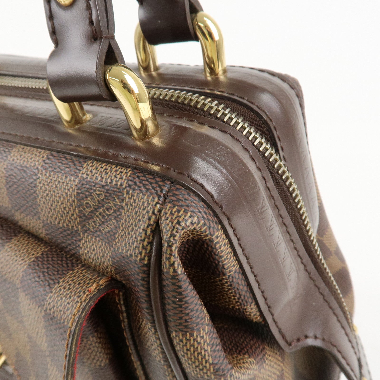 Louis Vuitton Damier Knightsbridge Boston Bag Hand Bag N51201 Used