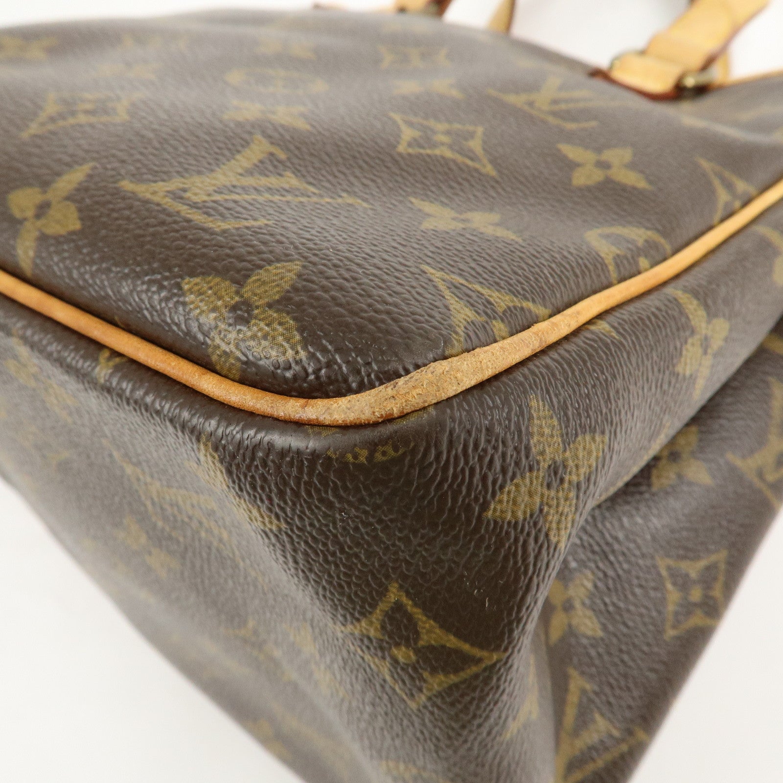 Louis Vuitton Monogram Batignolles Tote Bag Hand Bag M51156 Used
