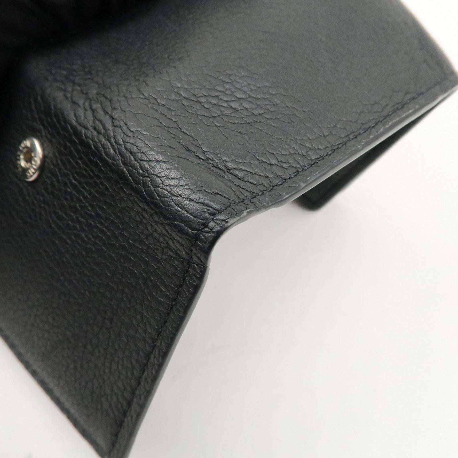 Louis Vuitton Lock Me Portefeuille Lock Mini Wallet Noir M63921 Used