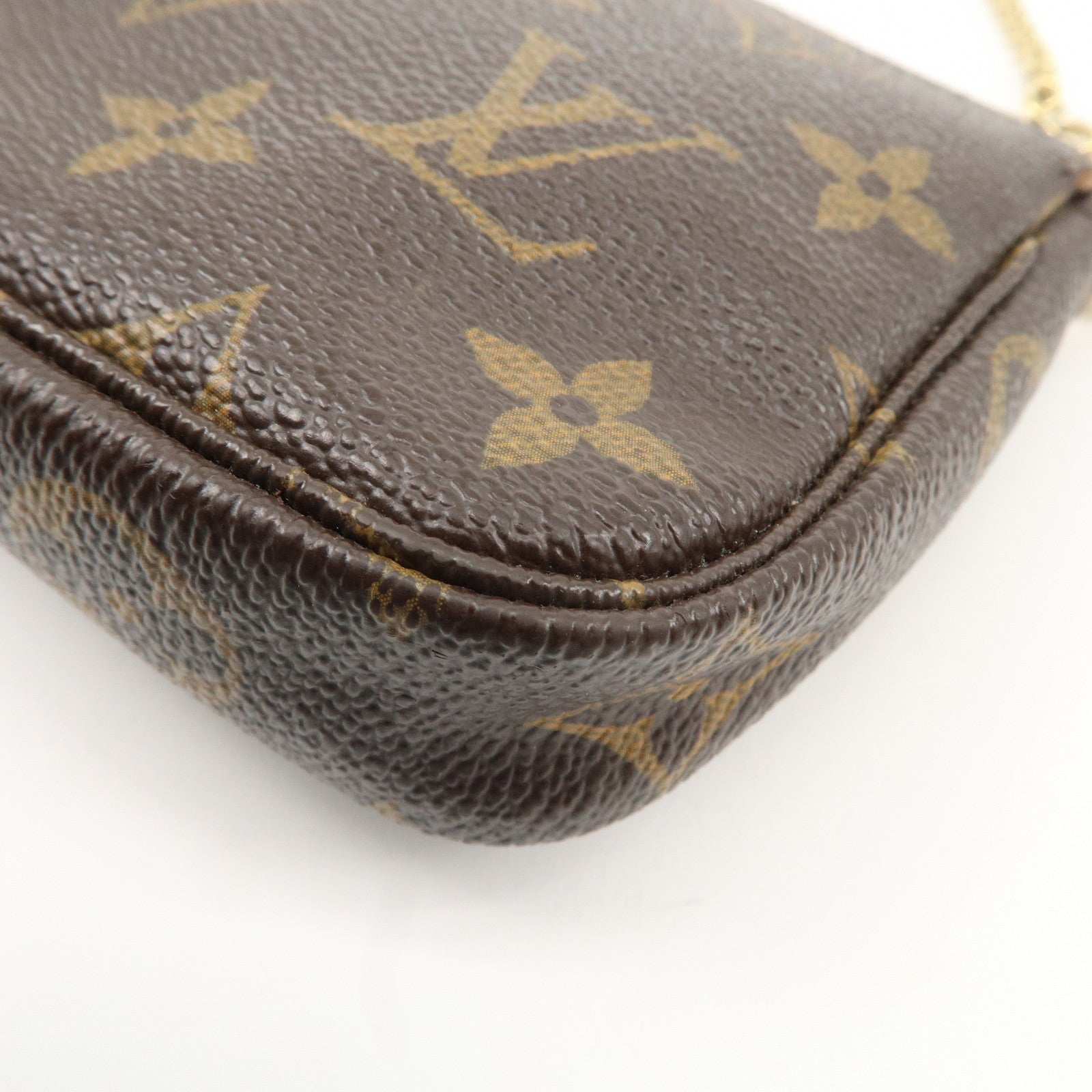 Louis Vuitton Monogram Mini Pochette Accessoires Pouch M58009 Used