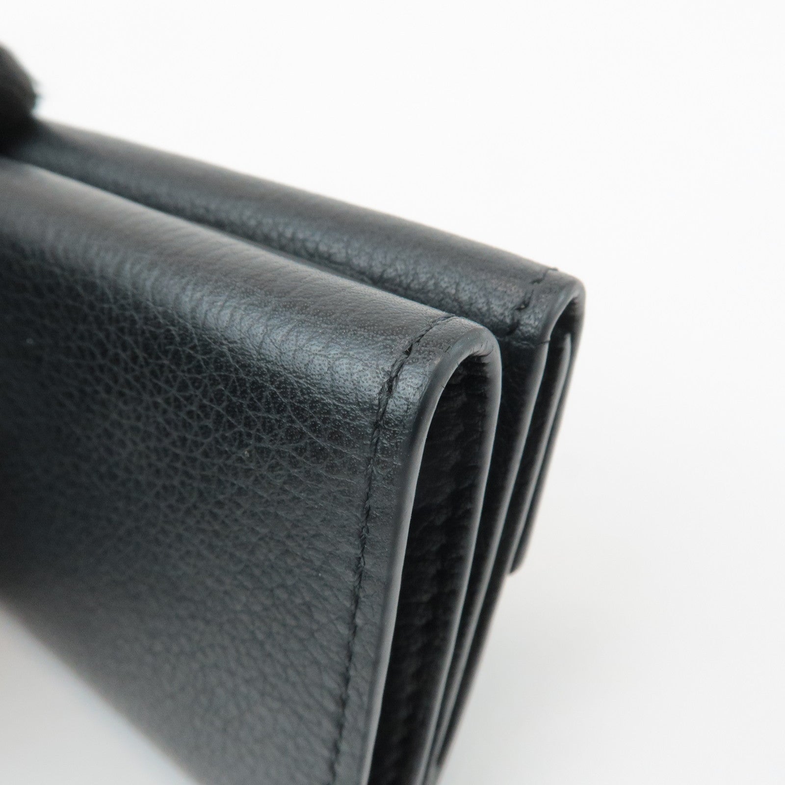 Louis Vuitton Lock Me Portefeuille Lock Mini Wallet Noir M63921 Used