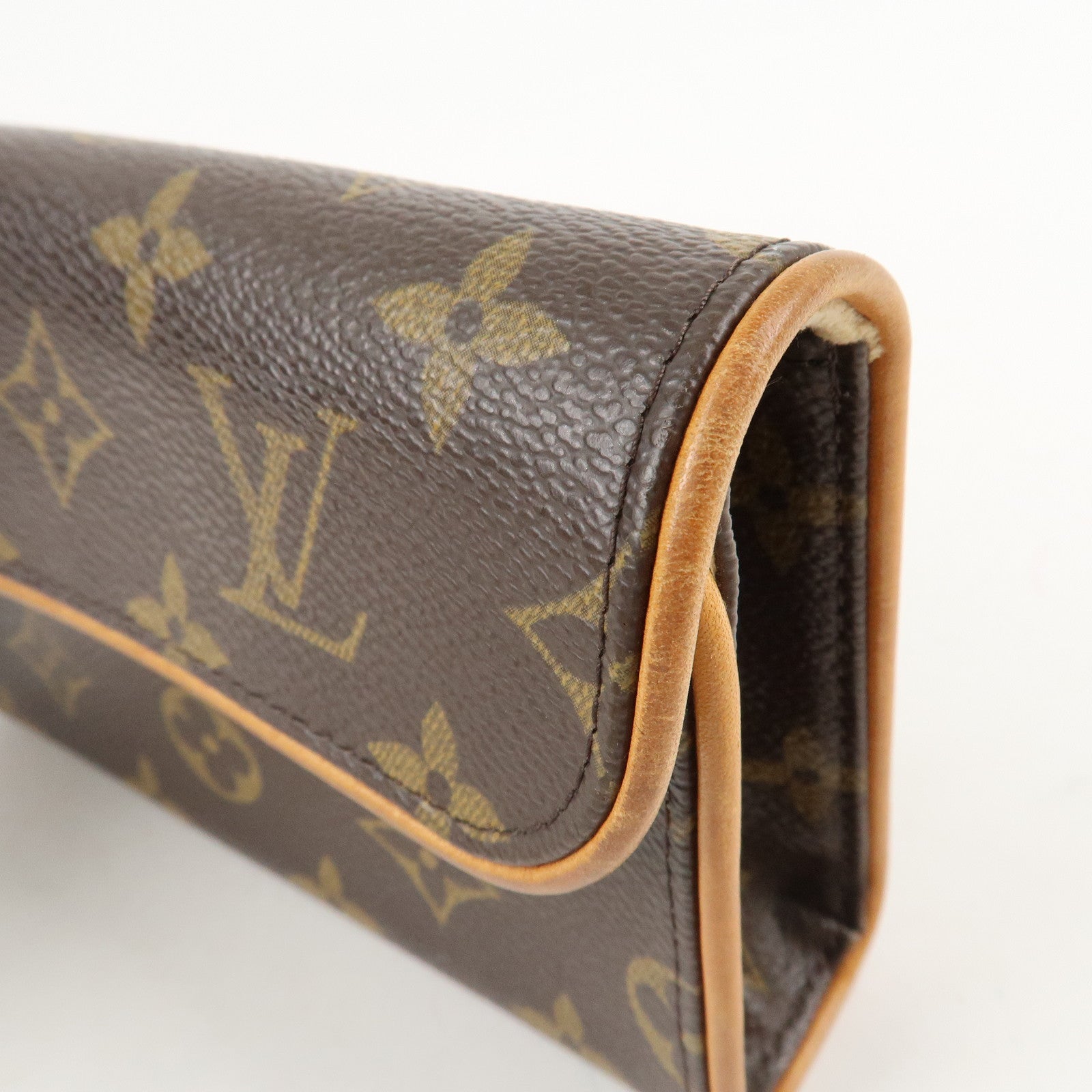 Louis Vuitton Monogram Pochette Florentine Waist Bag BeltXS M51855 Used