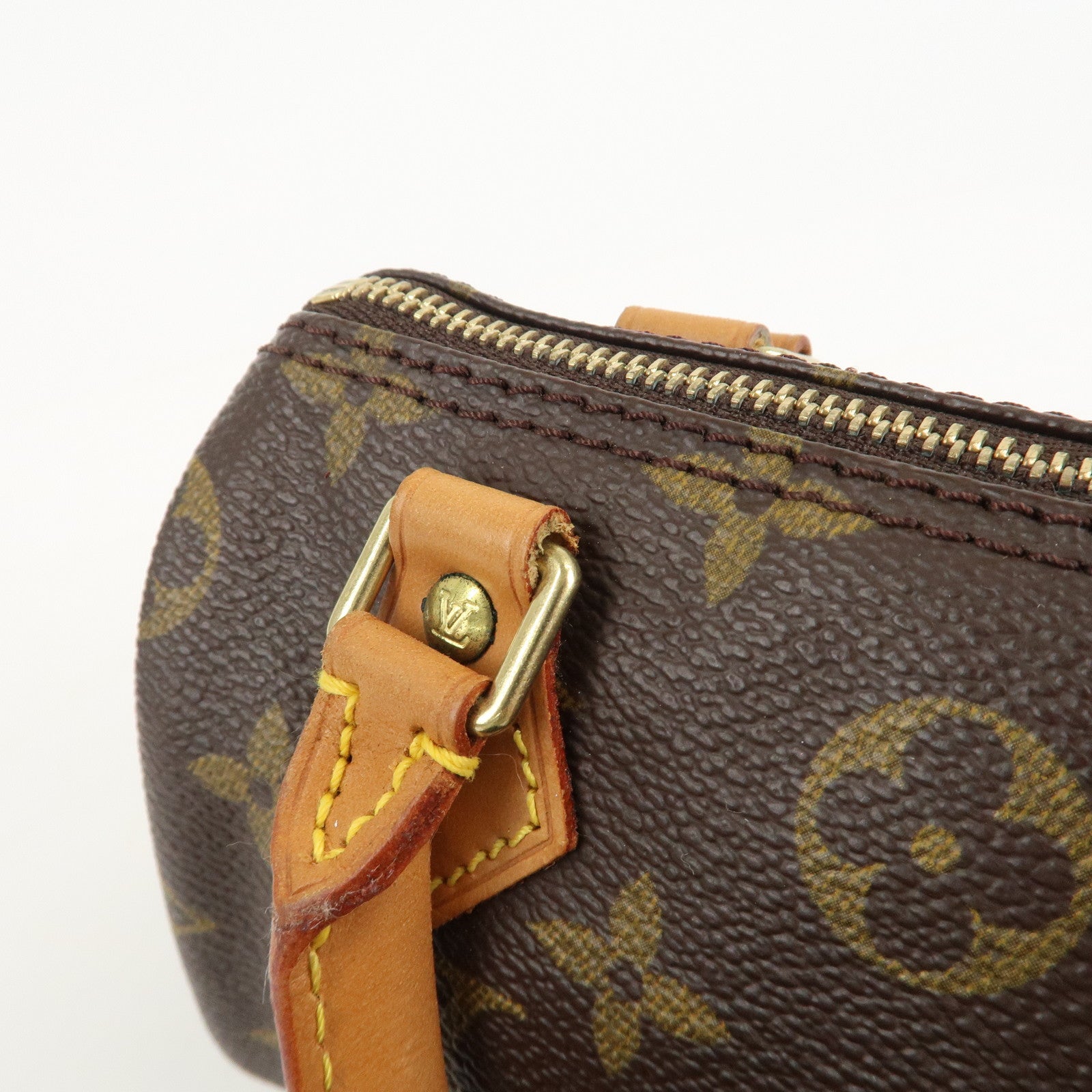 Louis Vuitton Monogram Mini Speedy & Strap M41534 J00145 Used