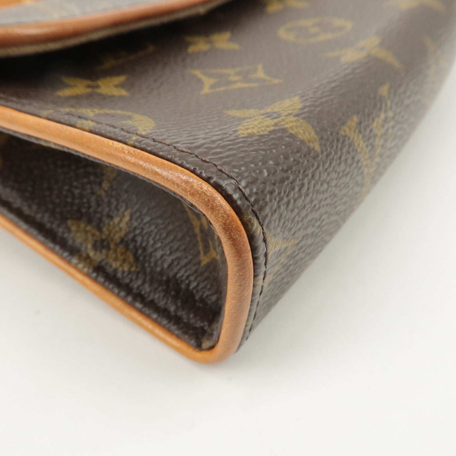 Louis Vuitton Monogram Pochette Florentine Waist Bag Belt M M51855 Used
