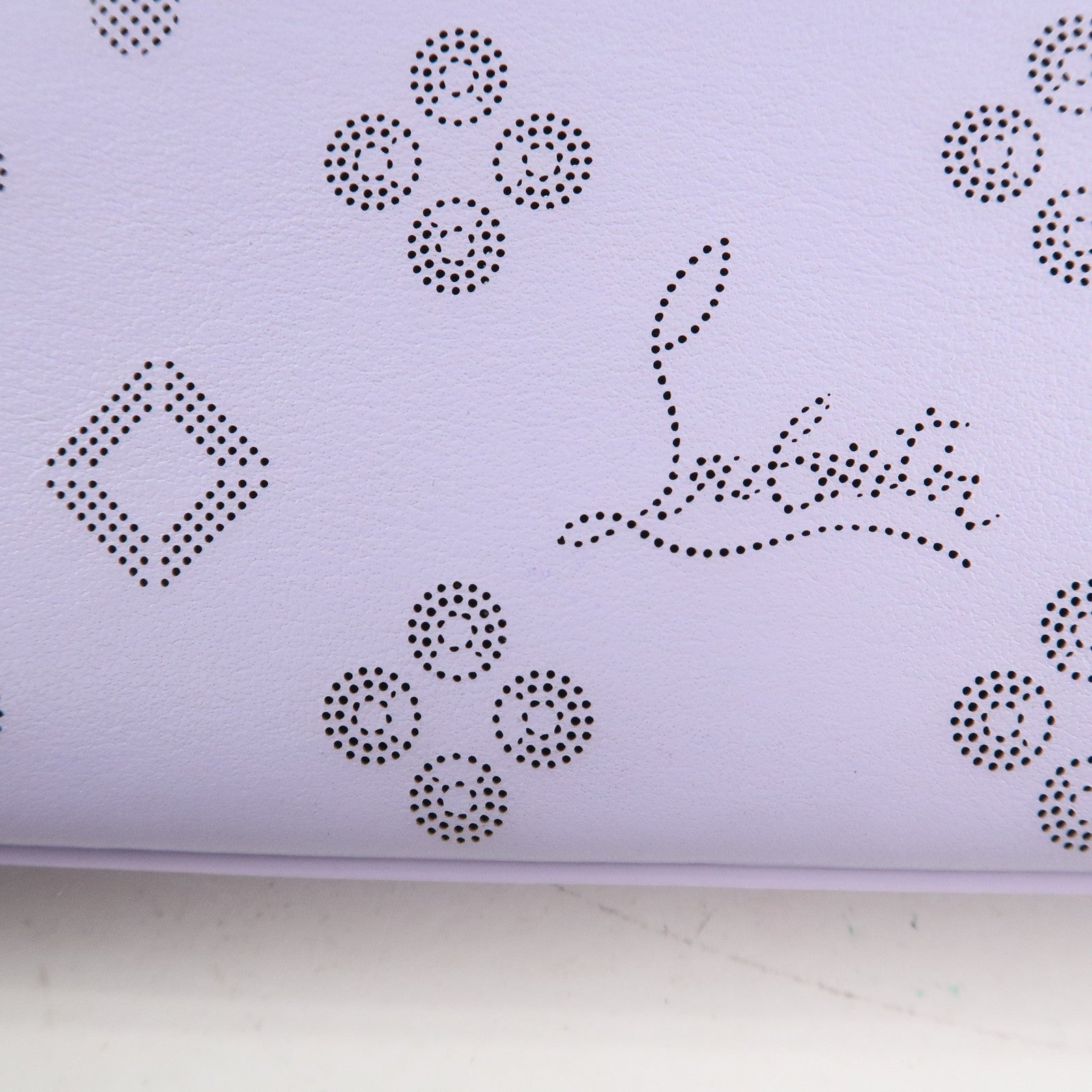 Christian Louboutin Loubila Chain Shoulder Bag Light Purple Used