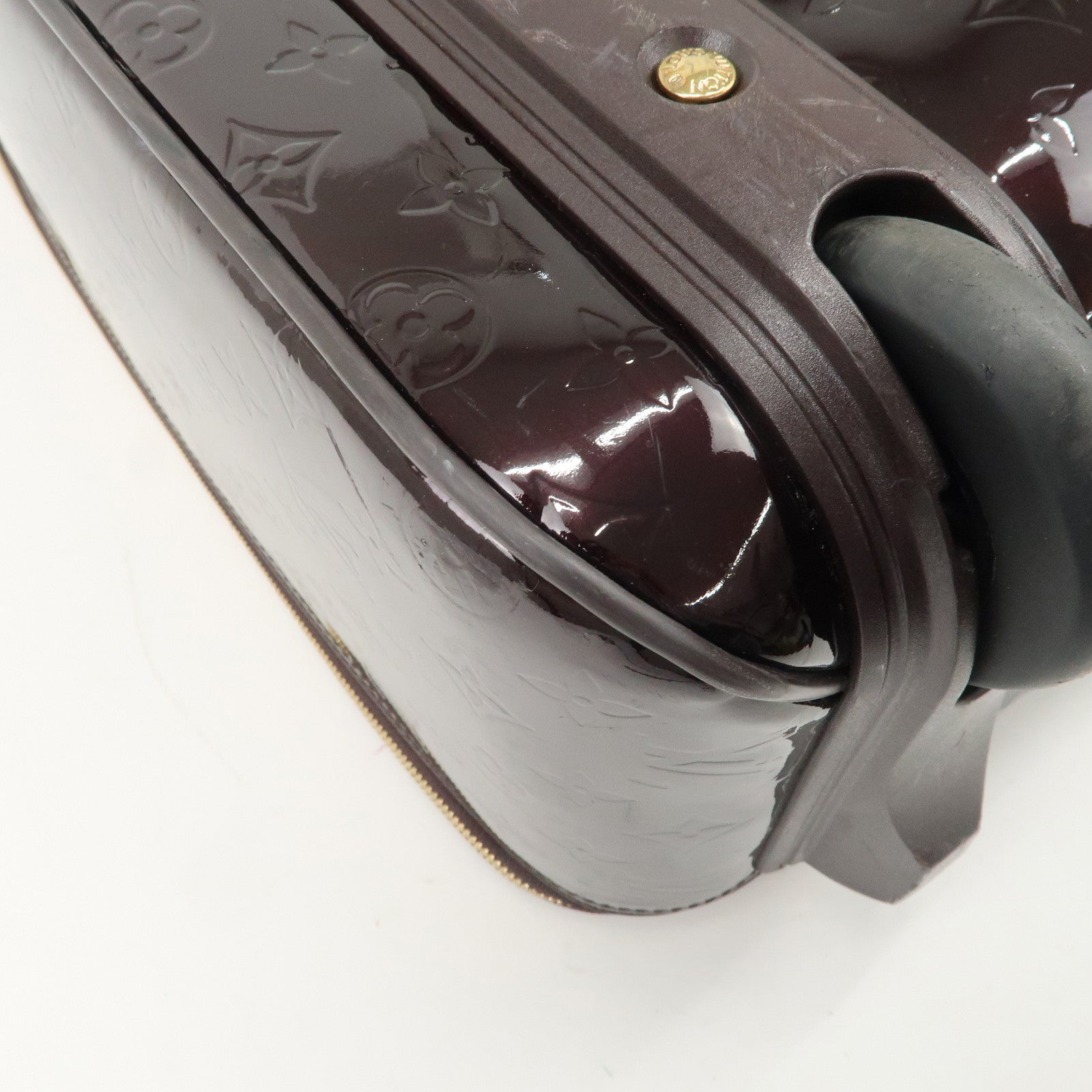 Louis Vuitton Monogram Vernis Pegase 50 Luggage Bag M91992 Used