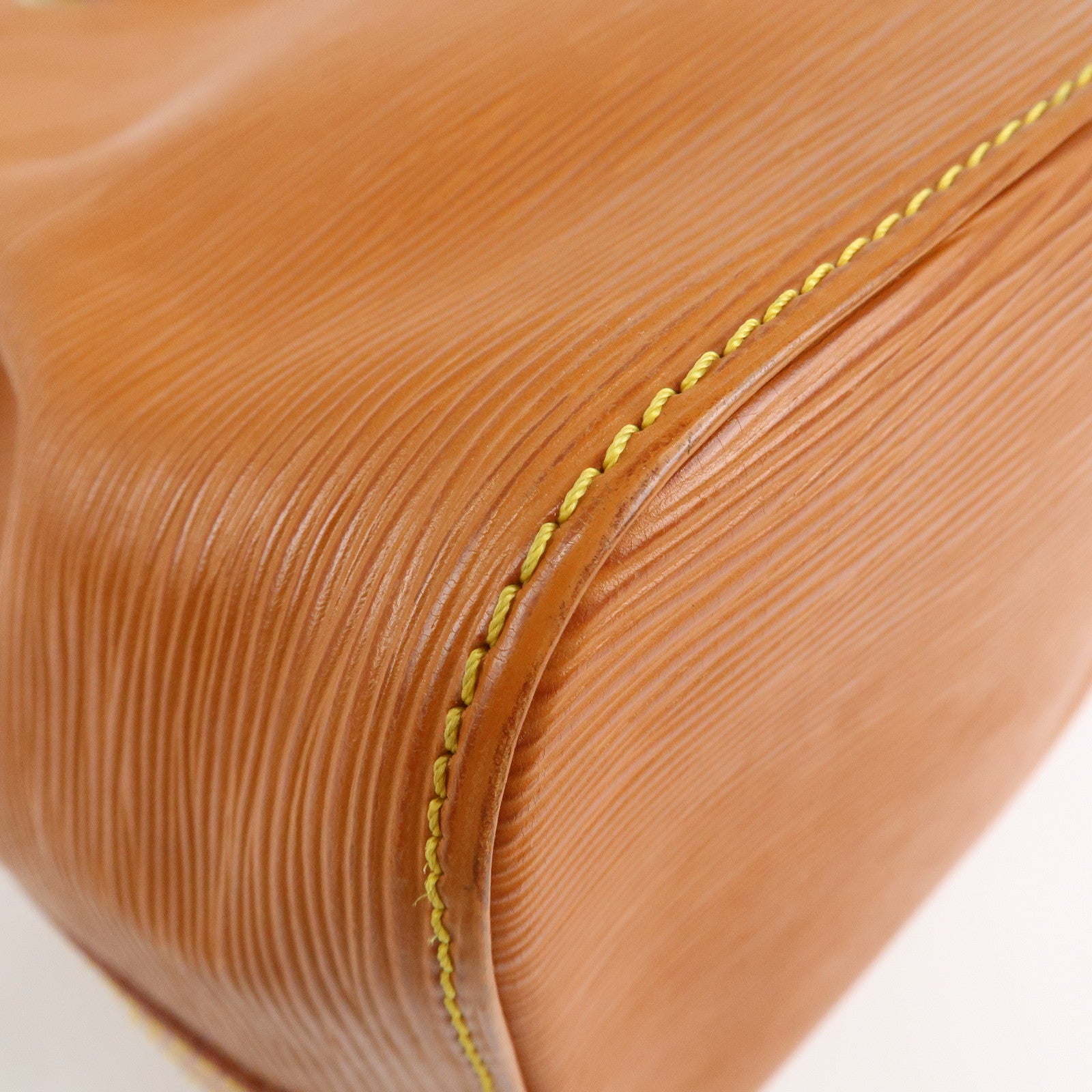 Louis Vuitton Epi Petit Noe Shoulder Bag Zipang Gold M44108 Used