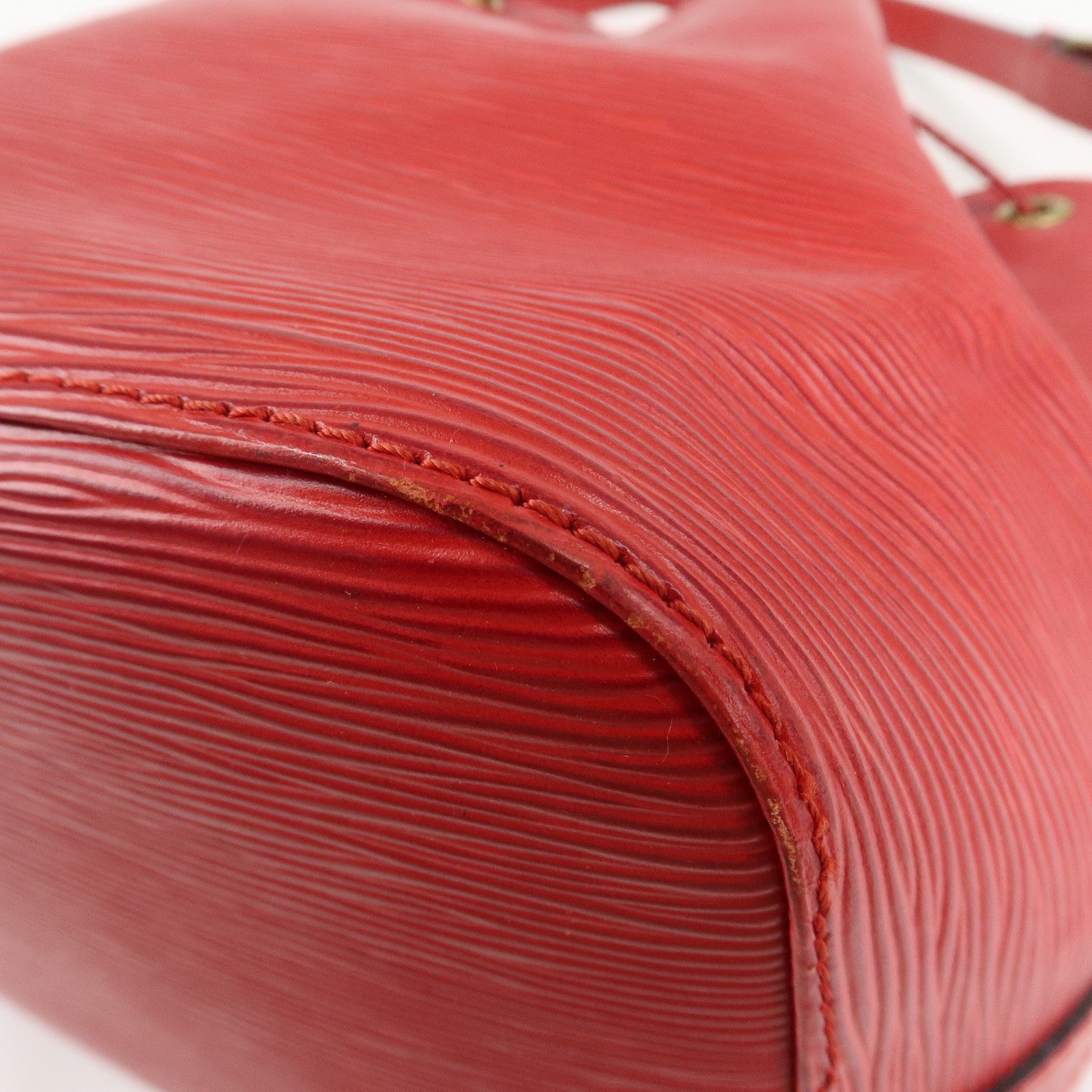 Louis Vuitton Epi Petit Noe Shoulder Bag Castilian Red M44107 Used