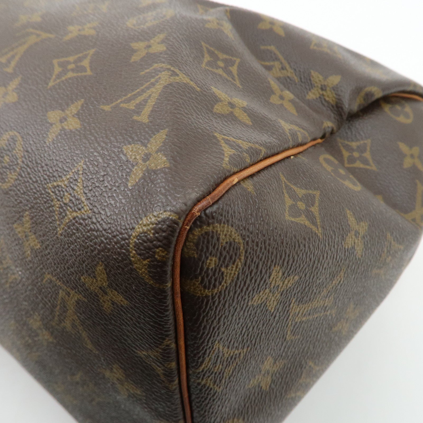 Louis Vuitton Monogram Speedy 40 Hand Bag Boston Bag M41522 Used