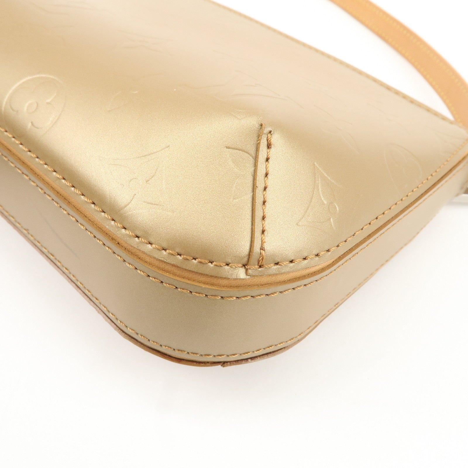 Louis Vuitton Monogram Matte Fowler Shoulder Bag Ambre M55147 Used