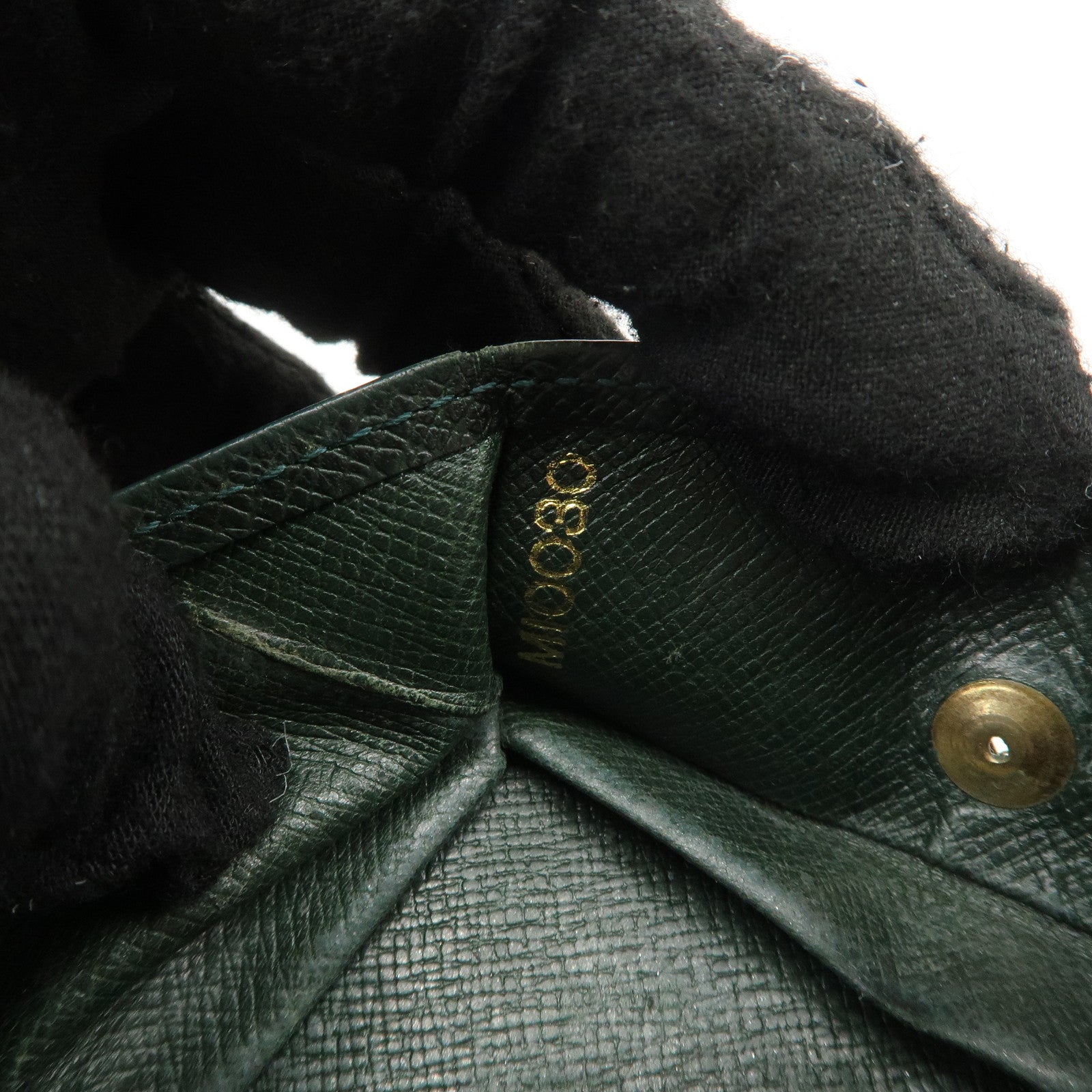 Louis Vuitton Set of 2 Taiga Coin Case Sepia Epicea M30374 M30384 Used