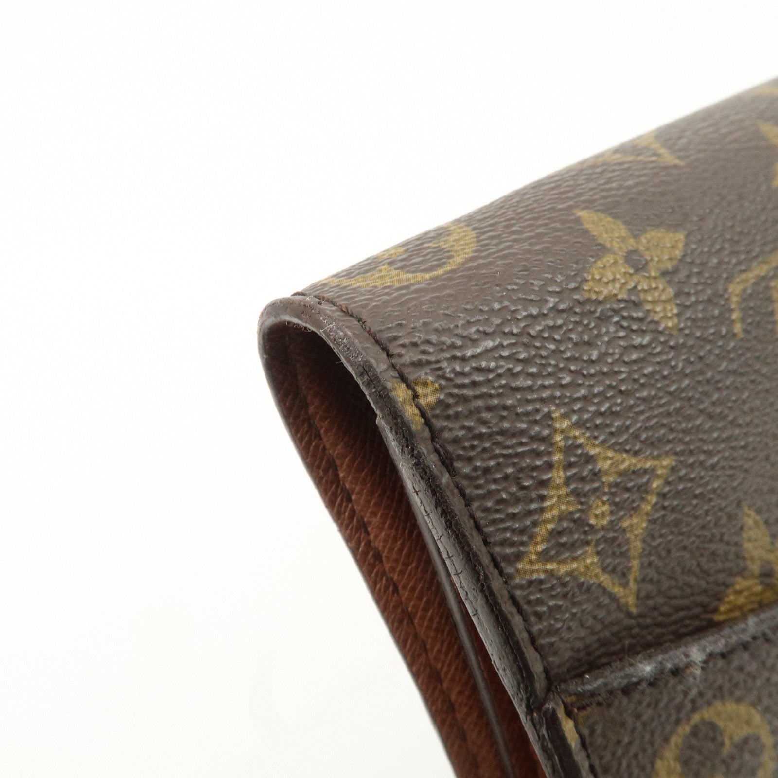 Louis Vuitton Monogram Bordeaux Shoulder Bag Hand Bag M51798 Used