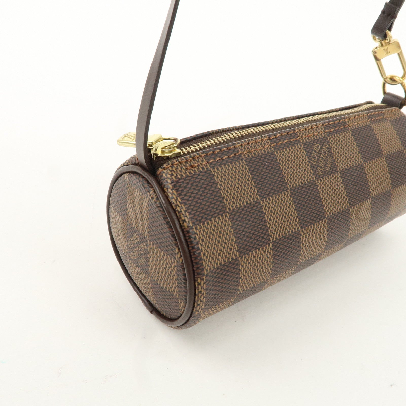 Louis Vuitton Damier Pouch for Papillon Bag Mini Bag Brown Used