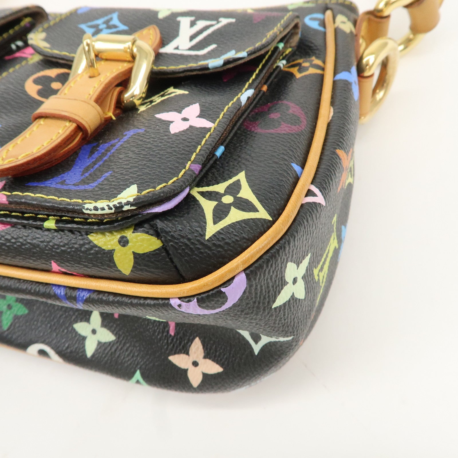 Louis Vuitton Monogram Multicolor Lodge PM Shoulder Bag M40054 Used