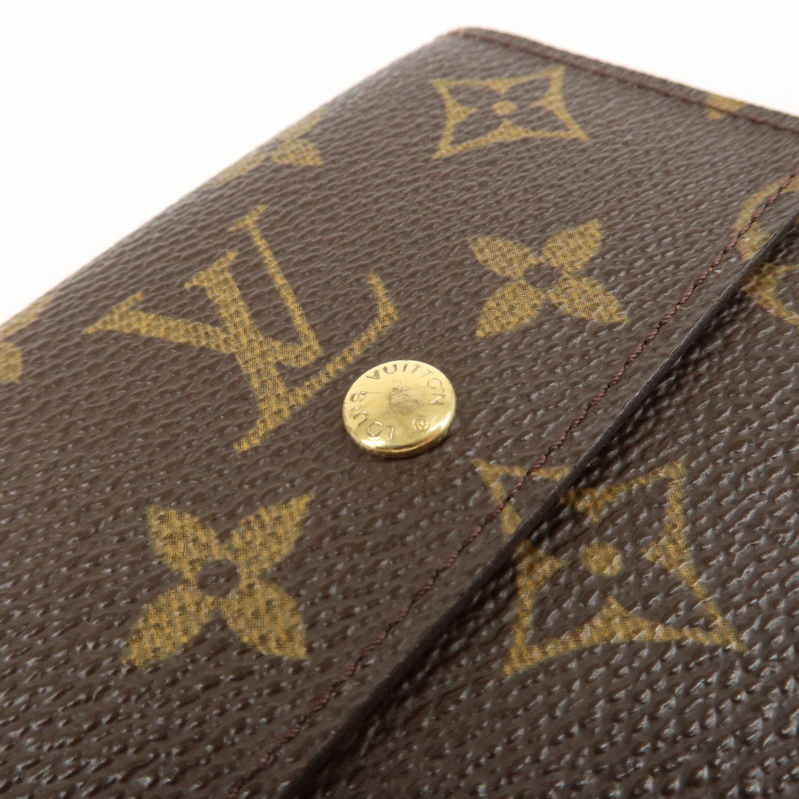 Louis Vuitton Monogram Portefeuille Elise Wallet M61654 Used