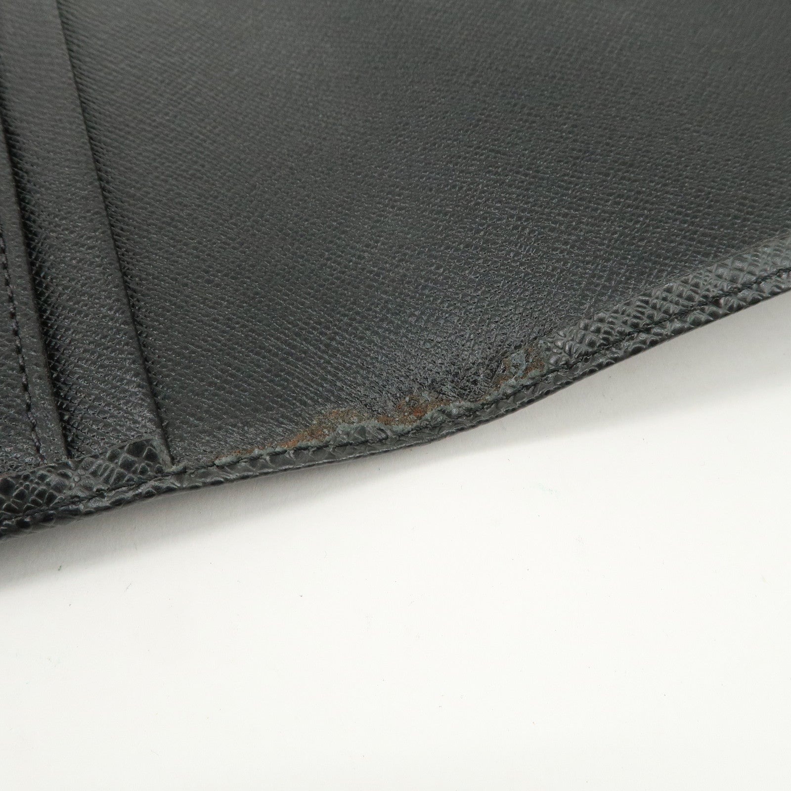 Louis Vuitton Taiga Agenda Bureau Planner Cover Ardoise R20409 Used