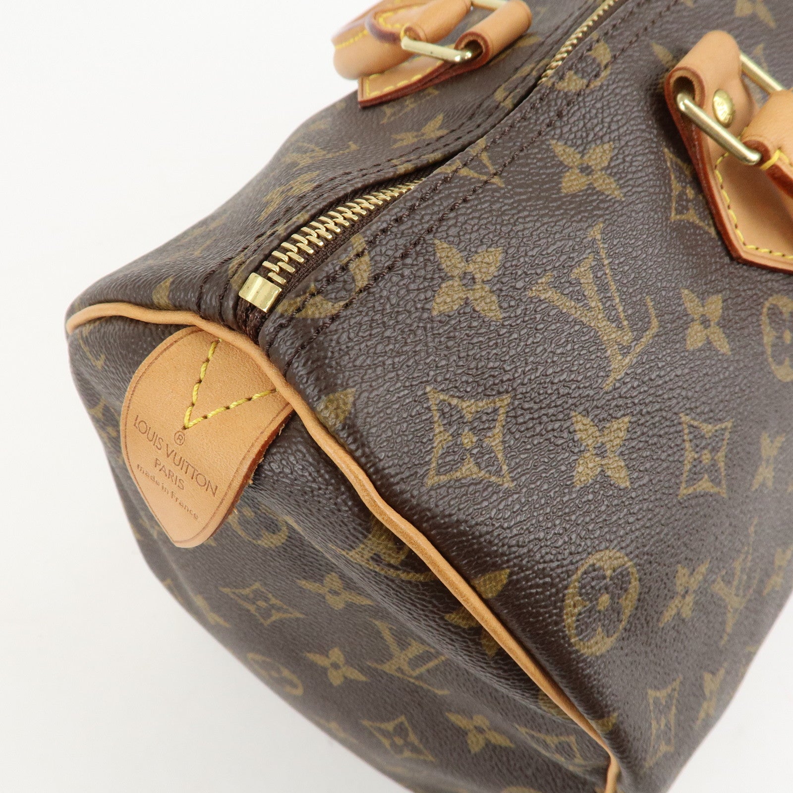 Louis Vuitton Monogram Speedy 35 Hand Bag Boston Bag M41524 Used