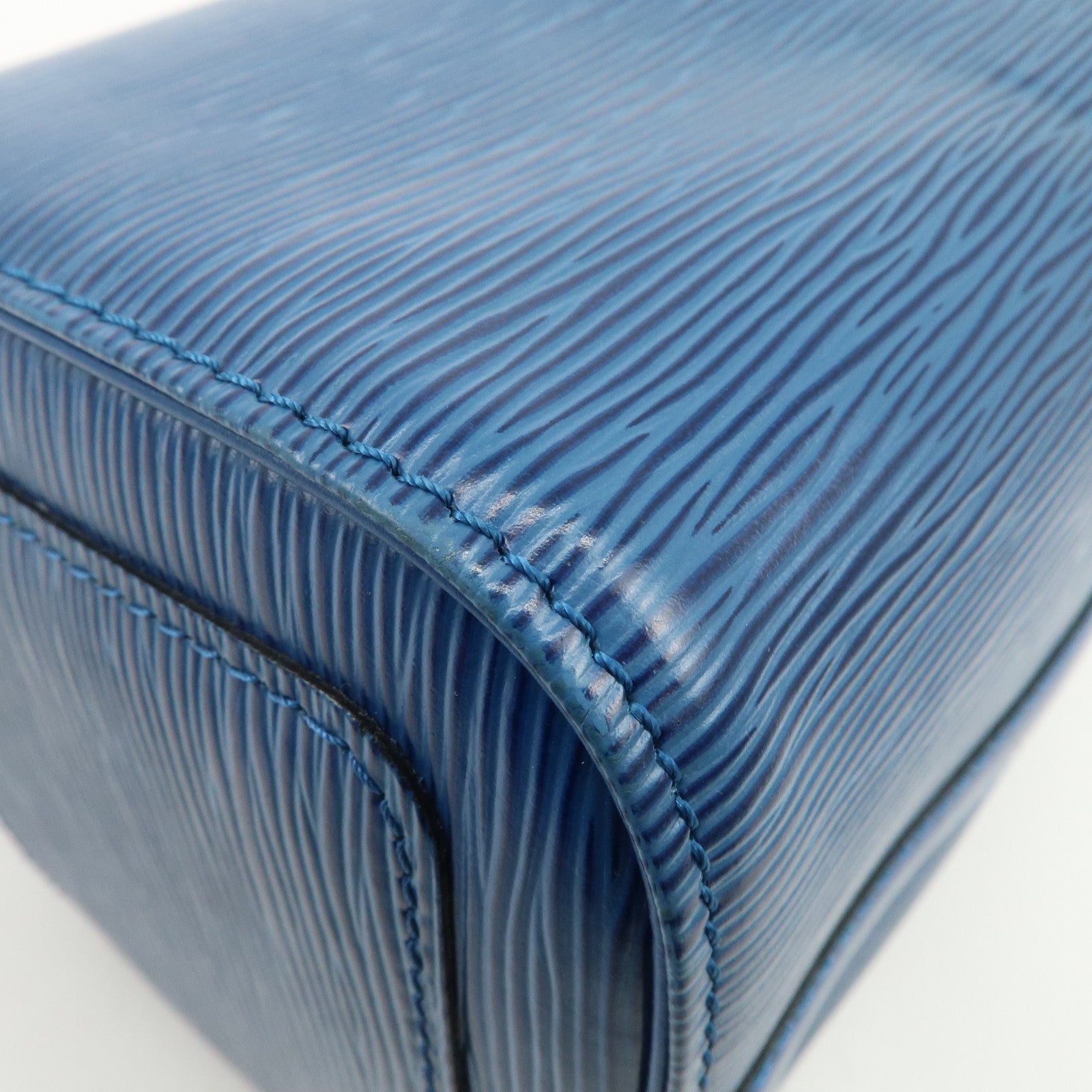 Louis Vuitton Epi Speedy 25 Hand Boston Bag Blue M43015 Used