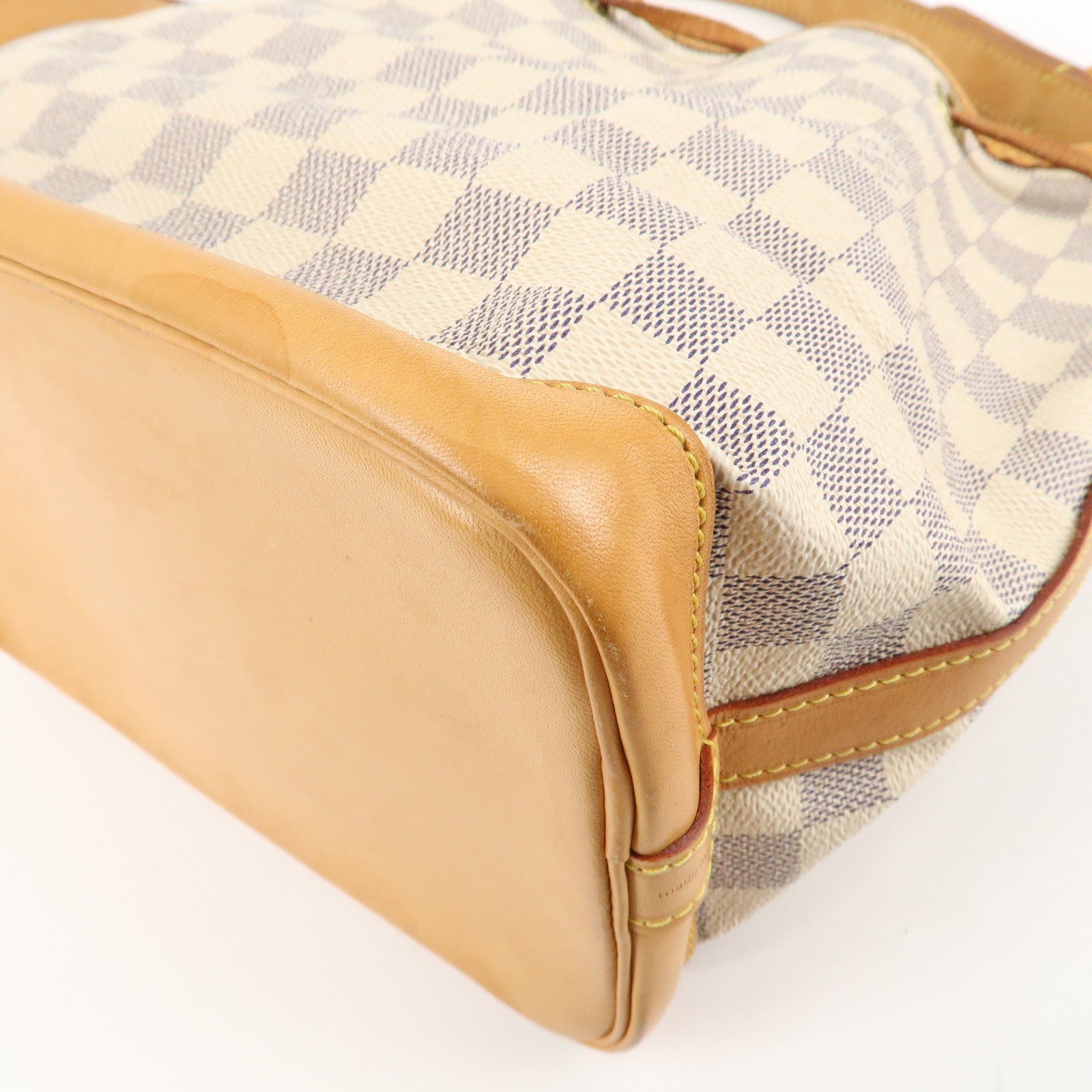 Louis Vuitton Damier Azur Noe BB Shoulder Bag N41220 Used