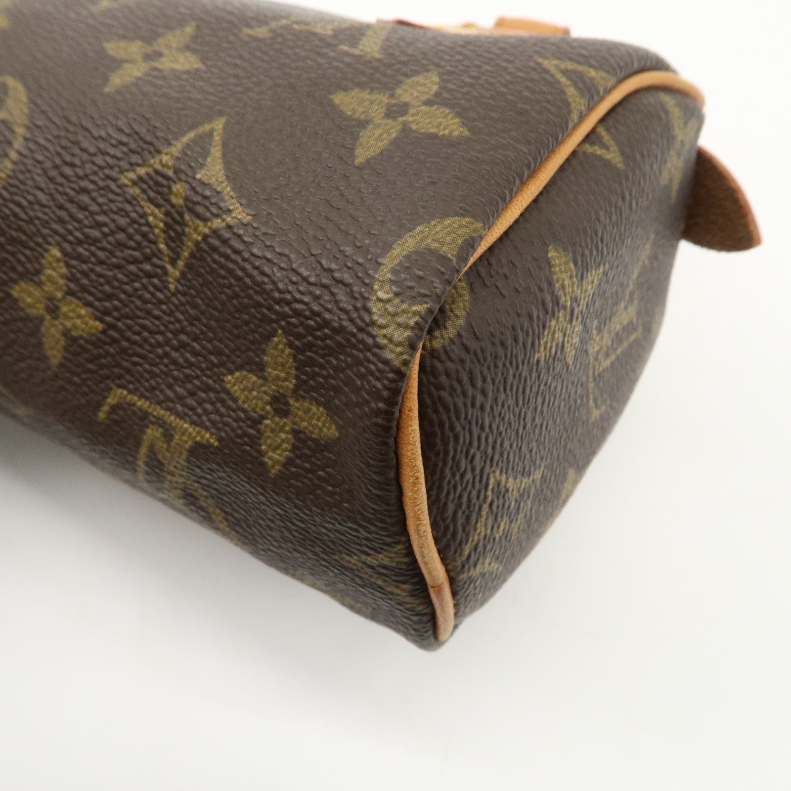 Louis Vuitton Monogram Mini Speedy & Strap Brown M41534 Used