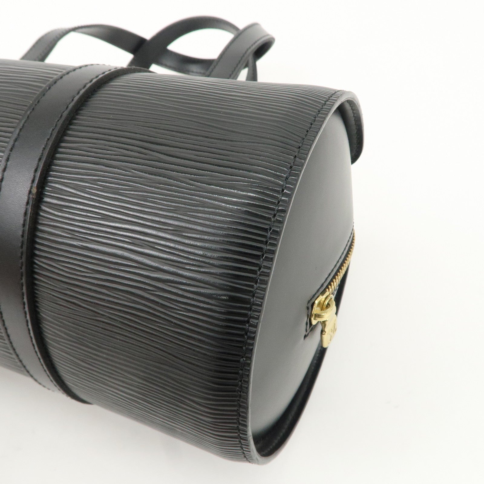 Louis Vuitton Epi Soufflot Hand Bag Noir Black M52862 Used