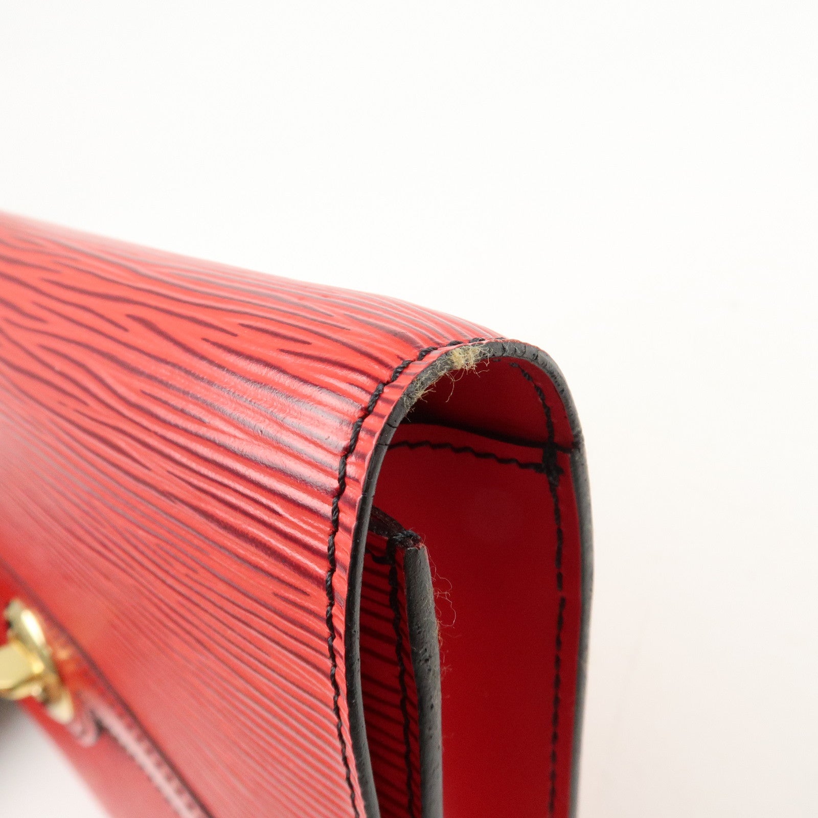 Louis Vuitton Epi Arsch Shoulder Bag Castilian Red M52577 Used