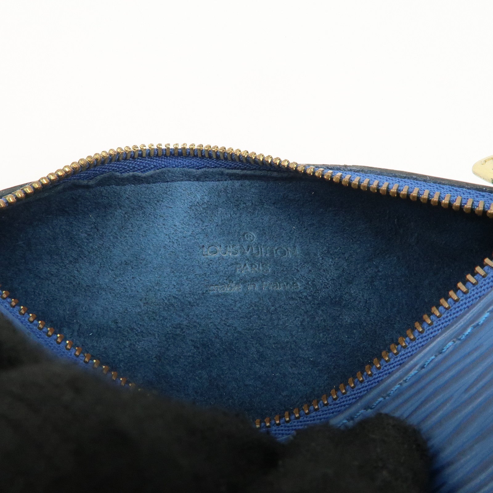 Louis Vuitton Epi Set of2 Soufflot Pouch Castilian Red Toledo Blue Used