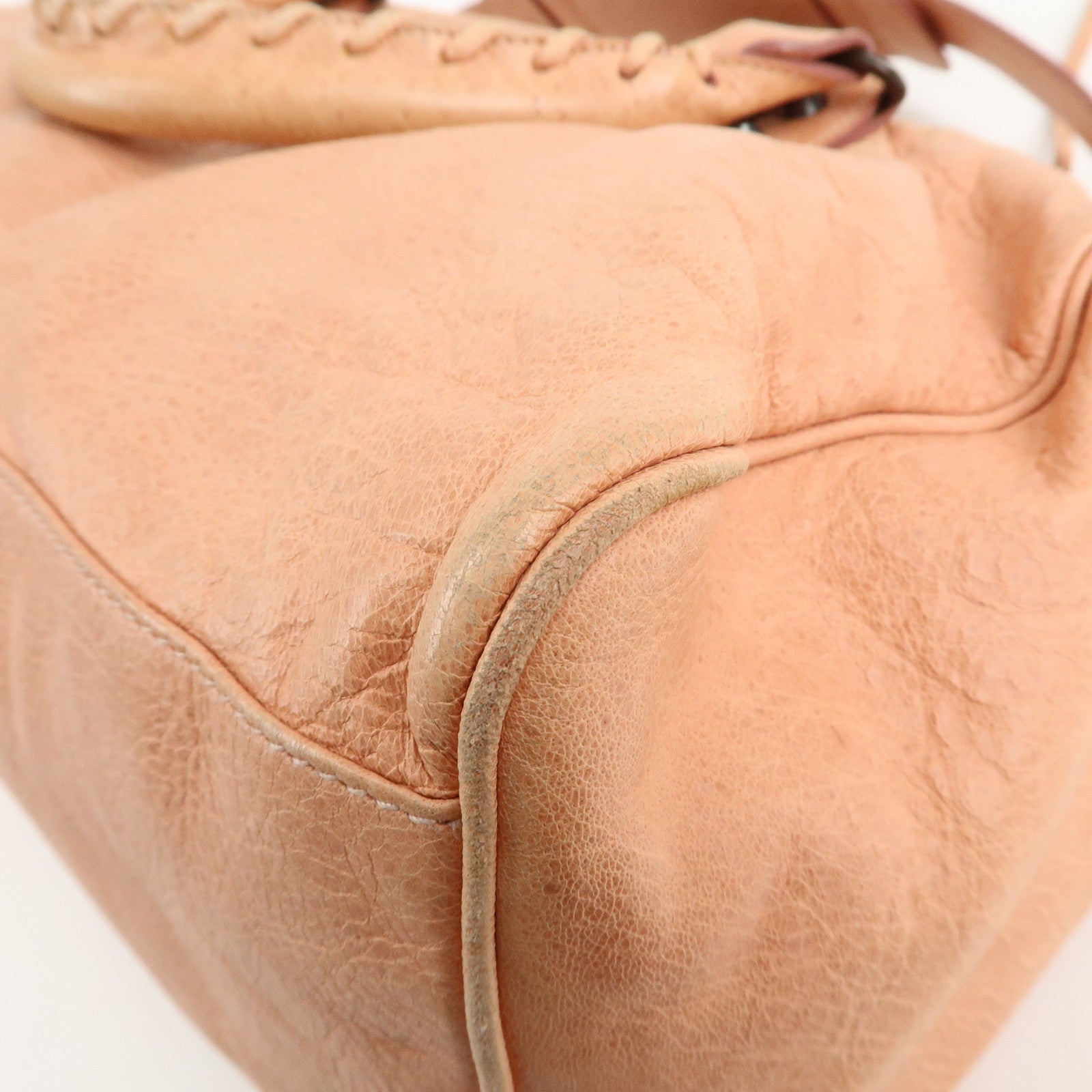 BALENCIAGA The Twiggy Leather 2way Bag Shoulder Bag 128523 Used