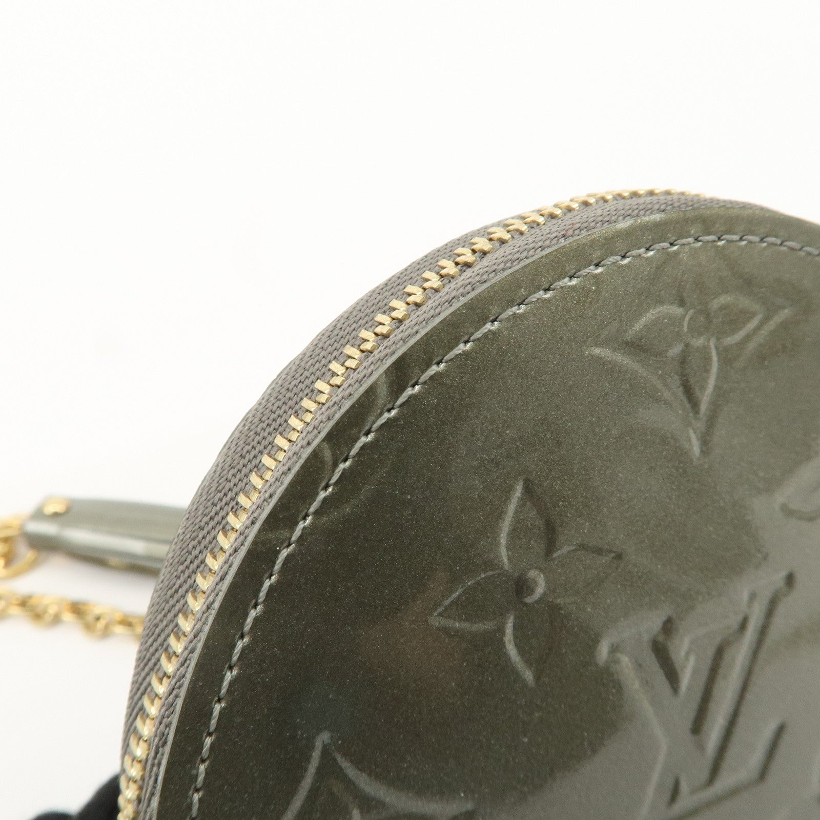 Louis Vuitton Monogram Vernis Porte Monnaie Chapeau M91415 Used