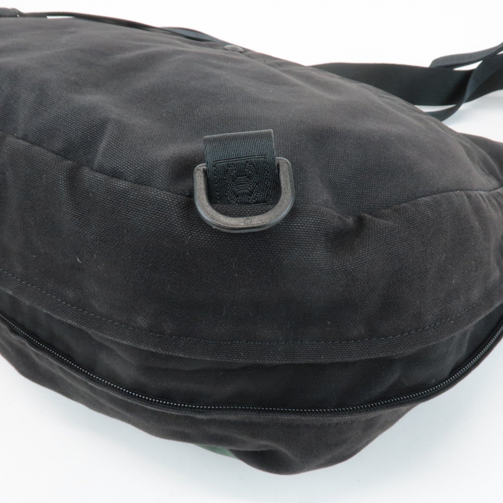 CHANEL COCO Mark Sportline Canvas Shoulder Bag A23289 Used