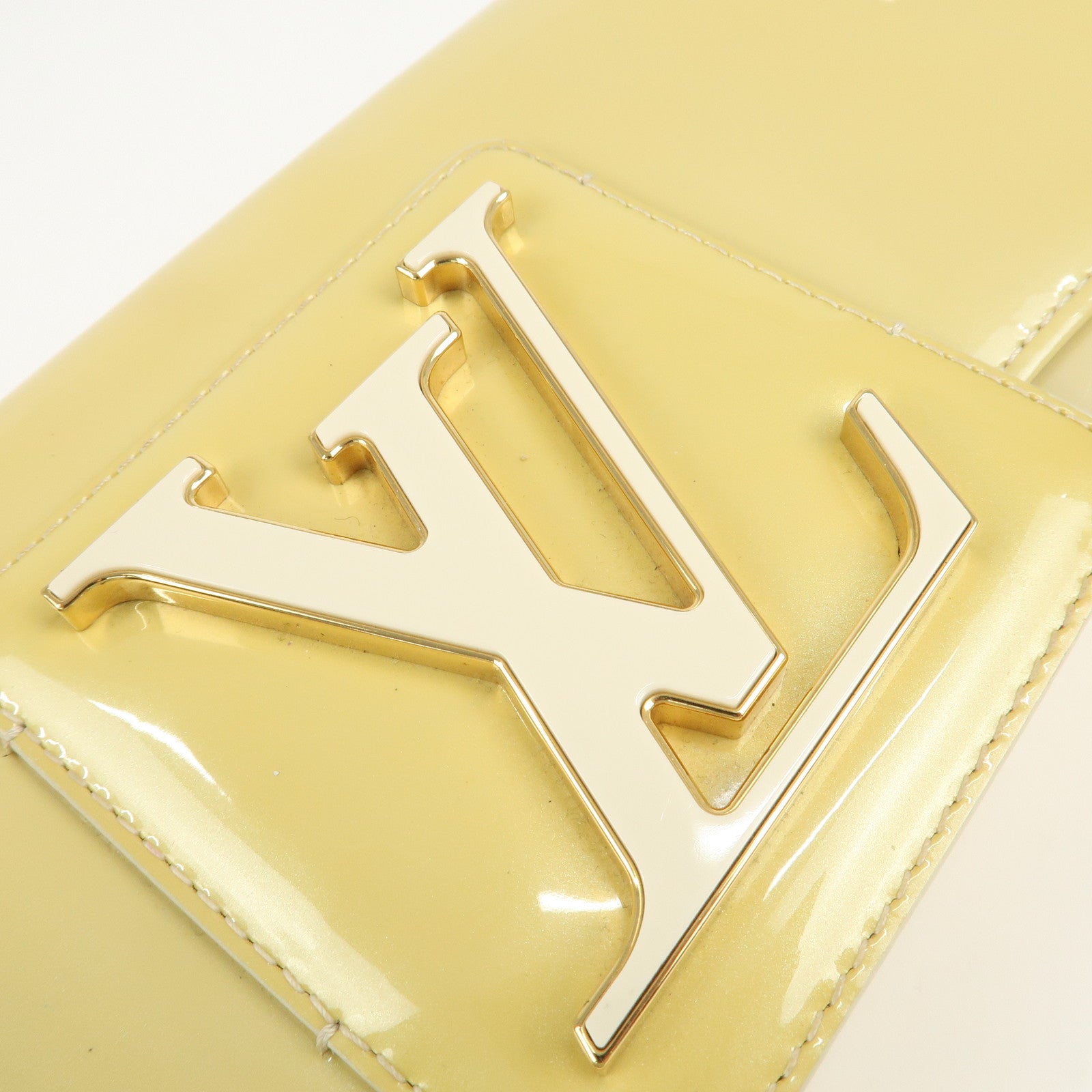 Louis Vuitton Pochette Sobie Clutch Bag Blanccorail M93489 Used