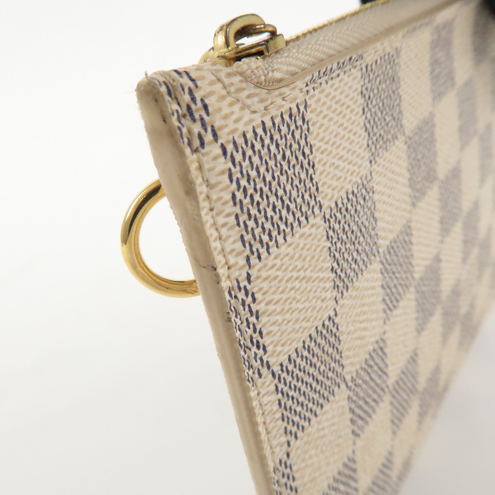 Louis Vuitton Damier Azur Mini Pouch for Neverfull PM Used