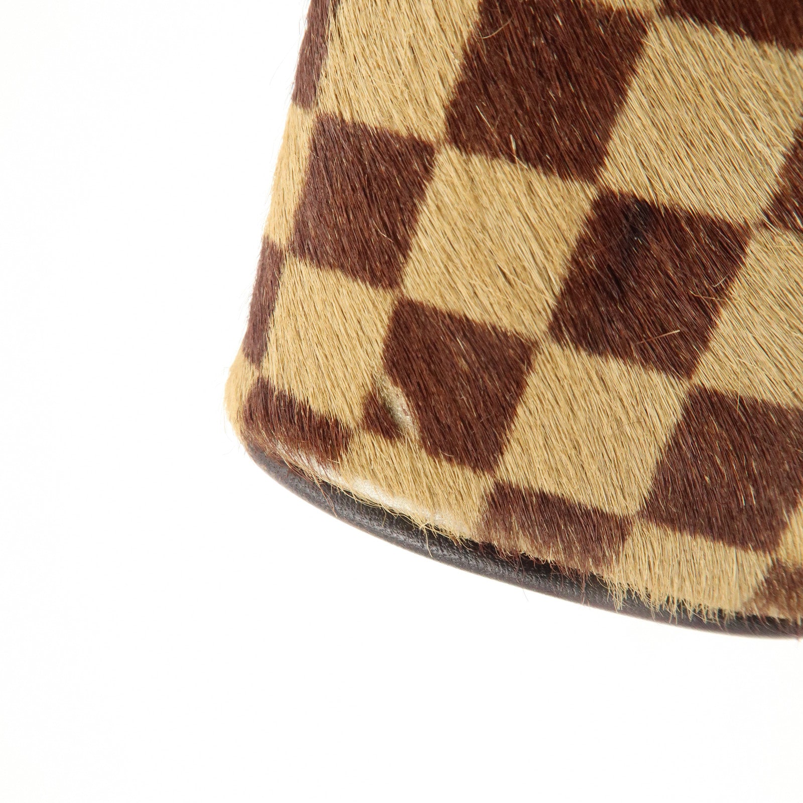 Louis Vuitton Damier Sauvage Gazelle Beige Shoulder Bag M92130 Used